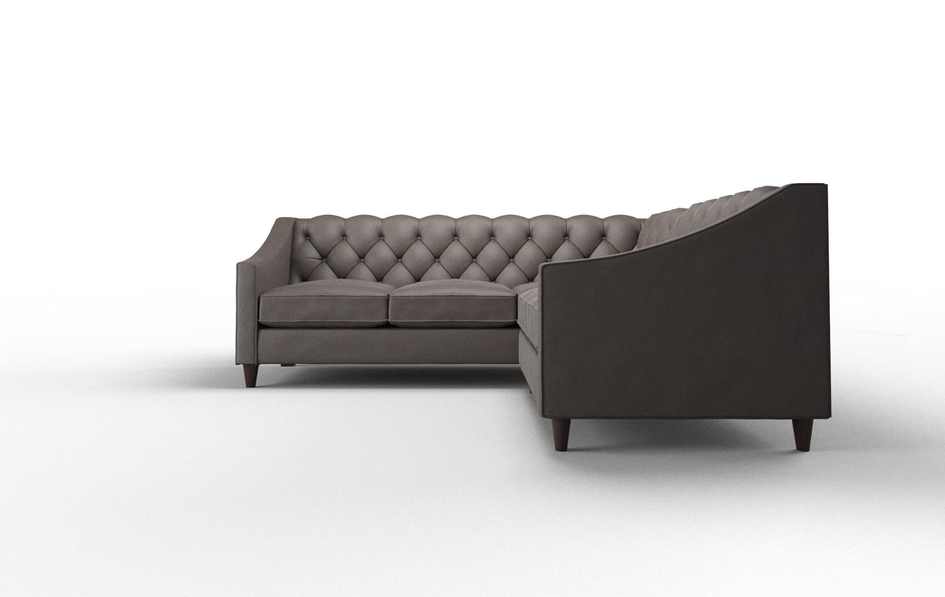 Manchester Naples Graphite Sectional espresso legs 5