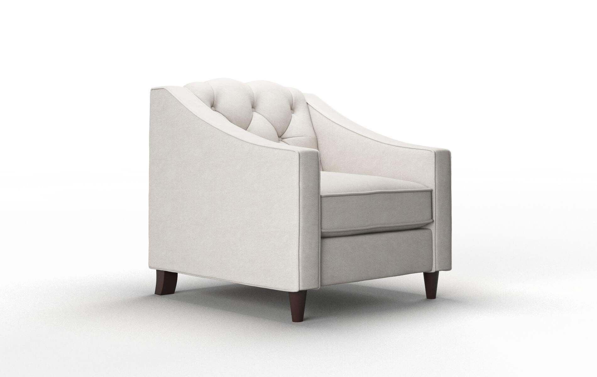 Manchester Noble Grey Chair espresso legs 2