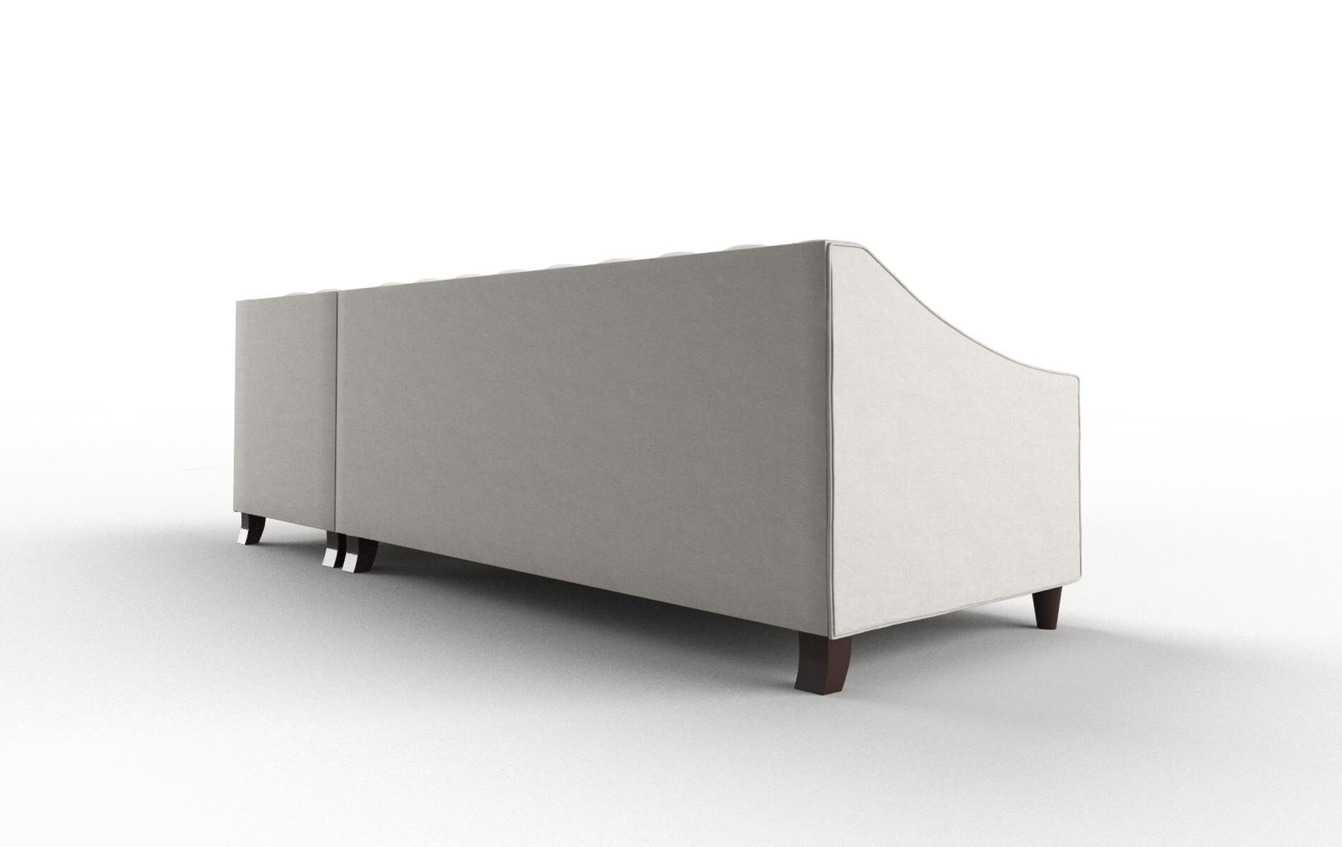 Manchester Noble Grey Panel espresso legs 5