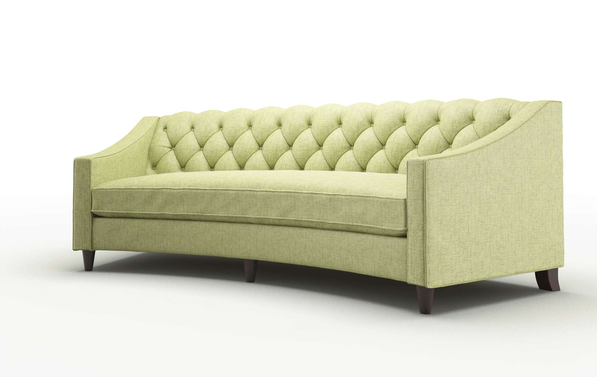 Manchester Notion Appletini Sofa espresso legs 4