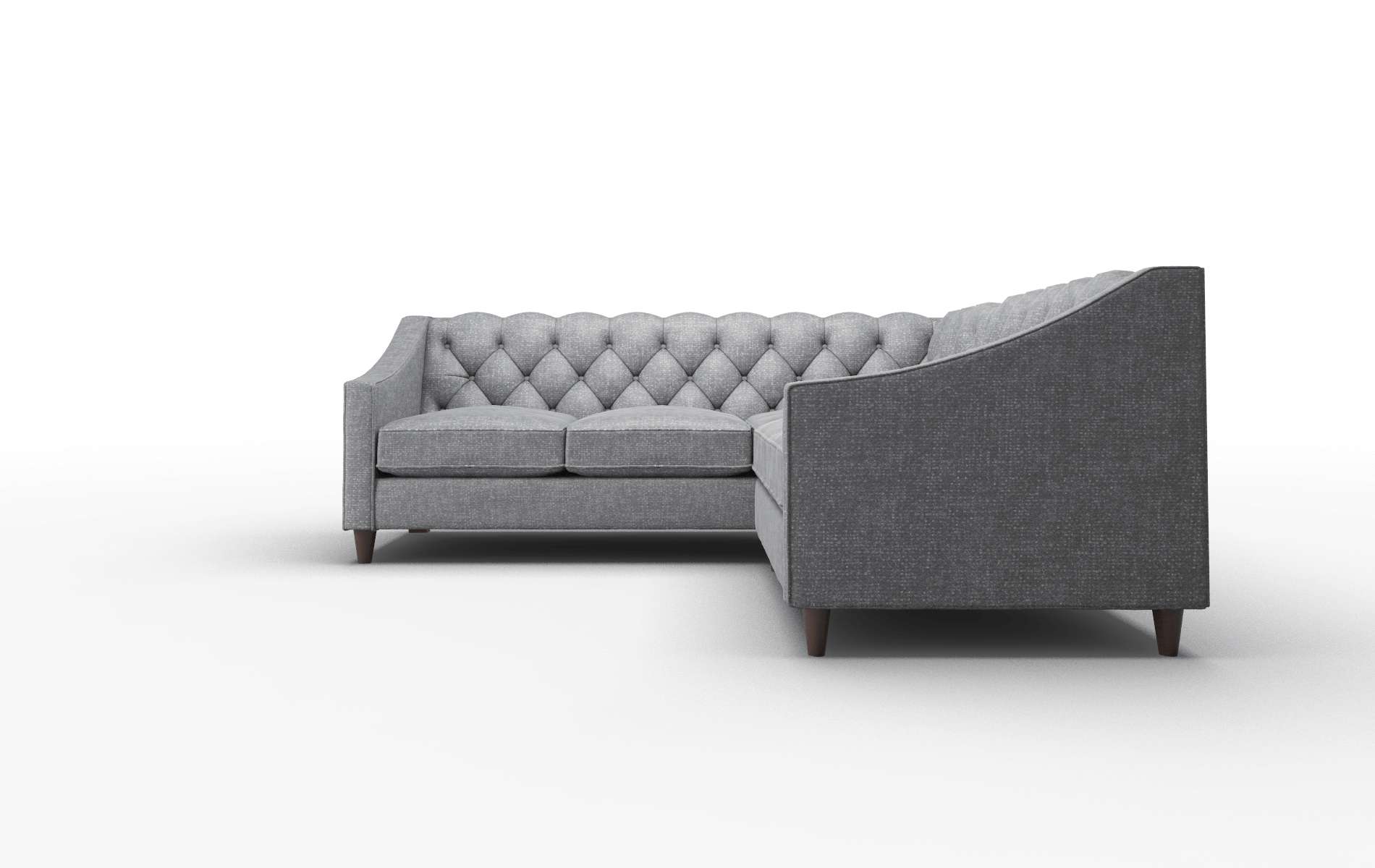 Manchester Notion Graphite Sectional espresso legs 5
