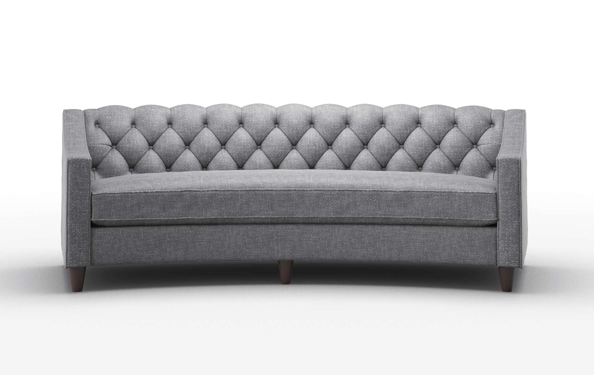 Manchester Notion Graphite Sofa espresso legs 1