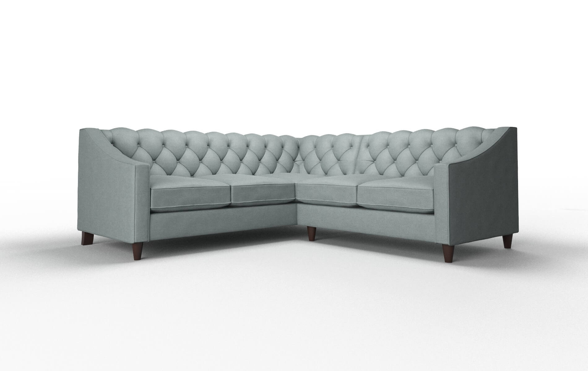Manchester Oakley Baltic Sectional espresso legs 1