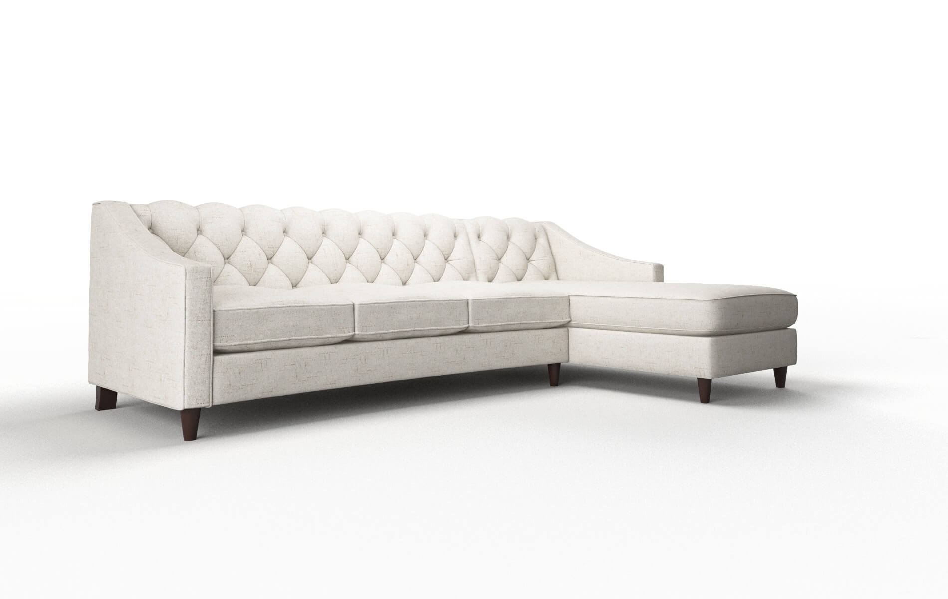 Manchester Oceanside Natural Panel espresso legs 2