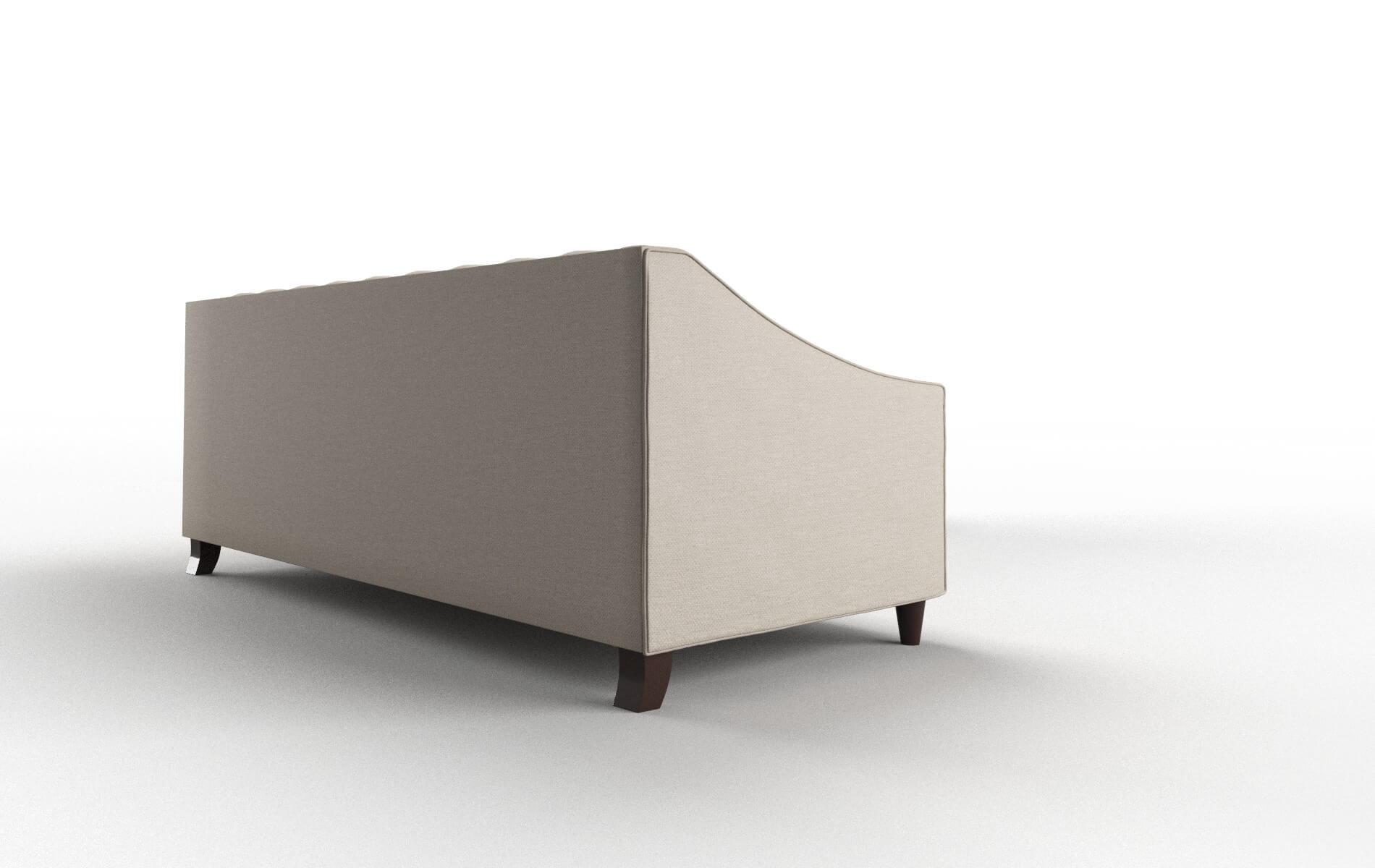 Manchester Oscar Linen Sectional espresso legs 3