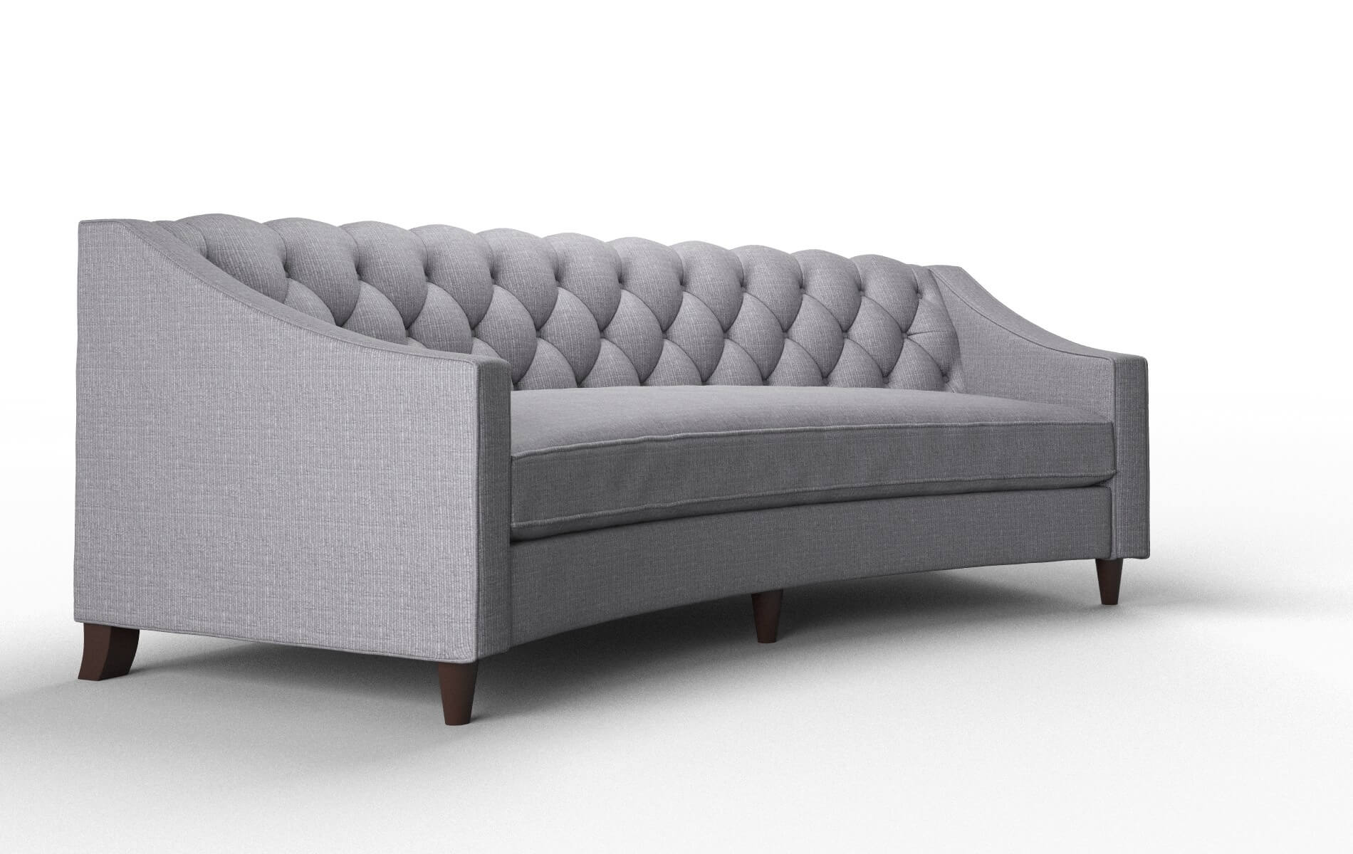 Manchester Parker Ash Sofa espresso legs 2