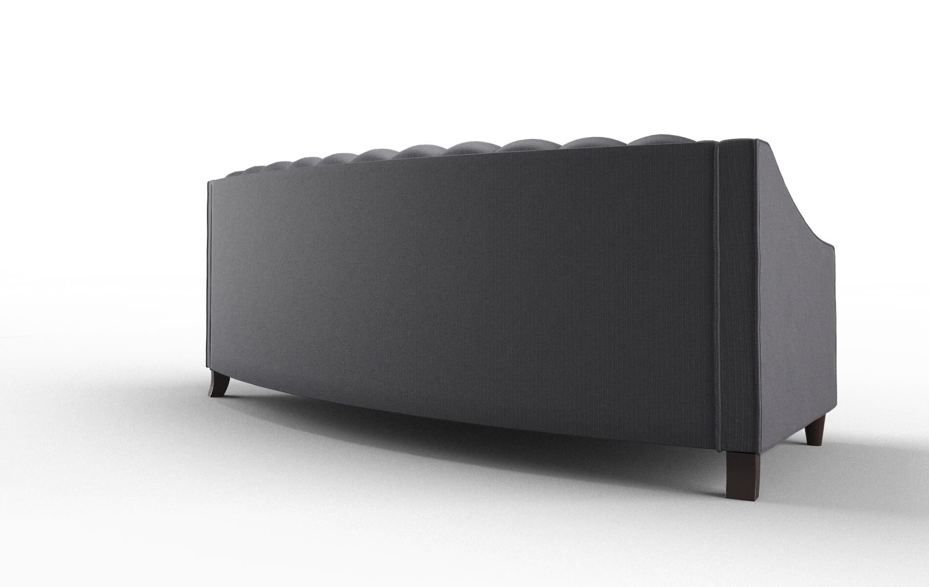Manchester Parker Charcoal Sofa espresso legs 5