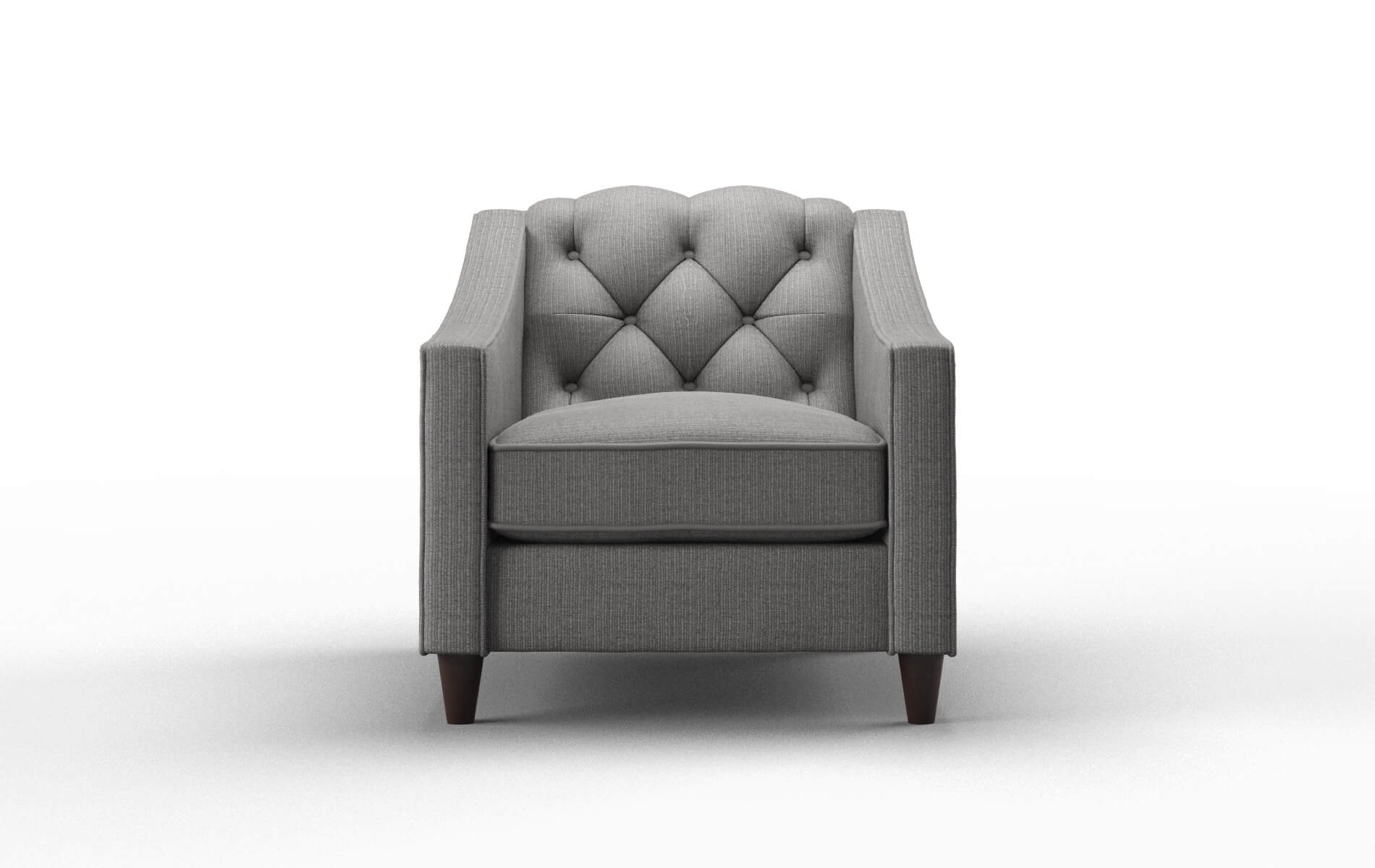 Manchester Parker graphite Chair Espresso Legs  1