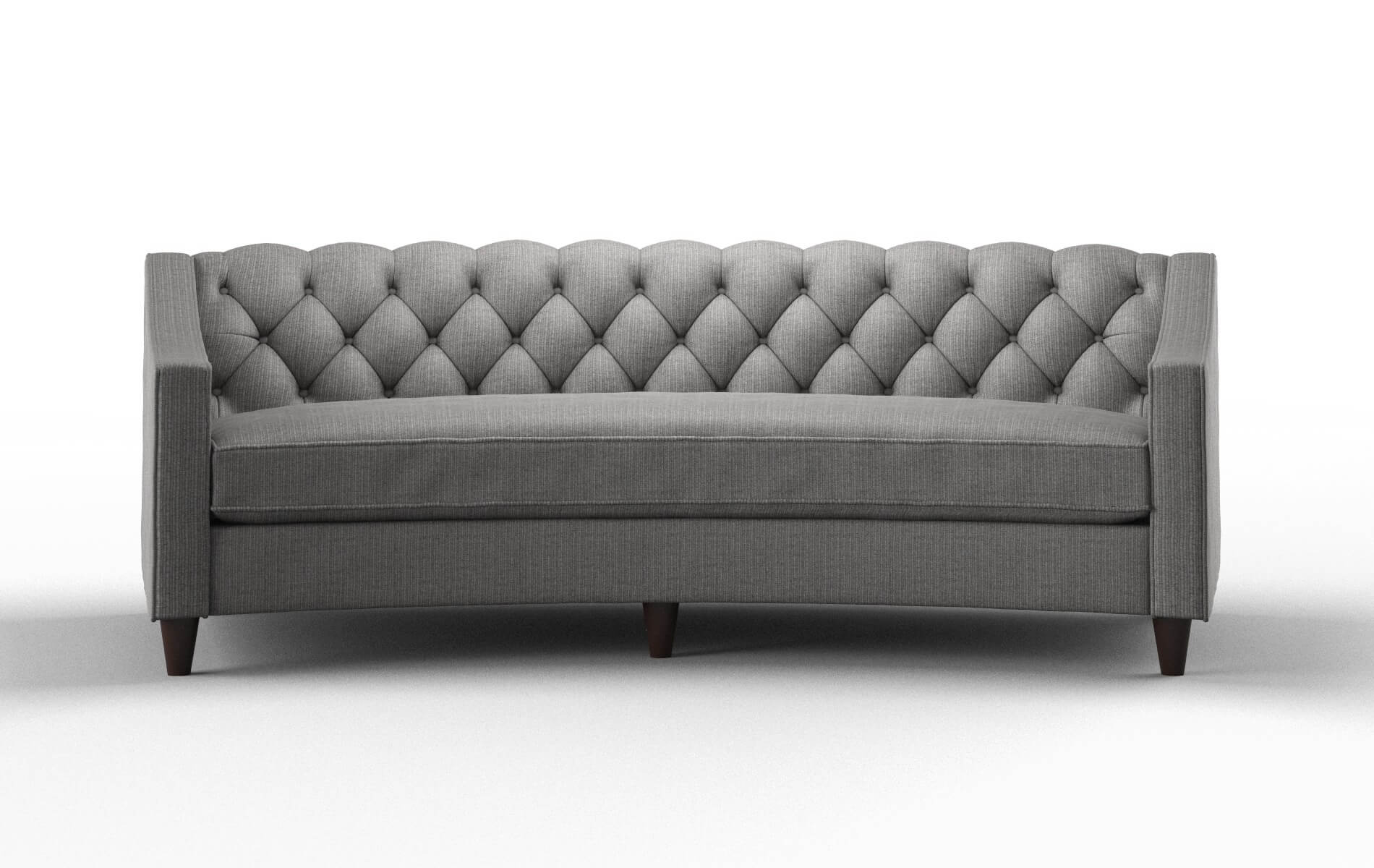 Manchester Parker Graphite Sofa espresso legs 1