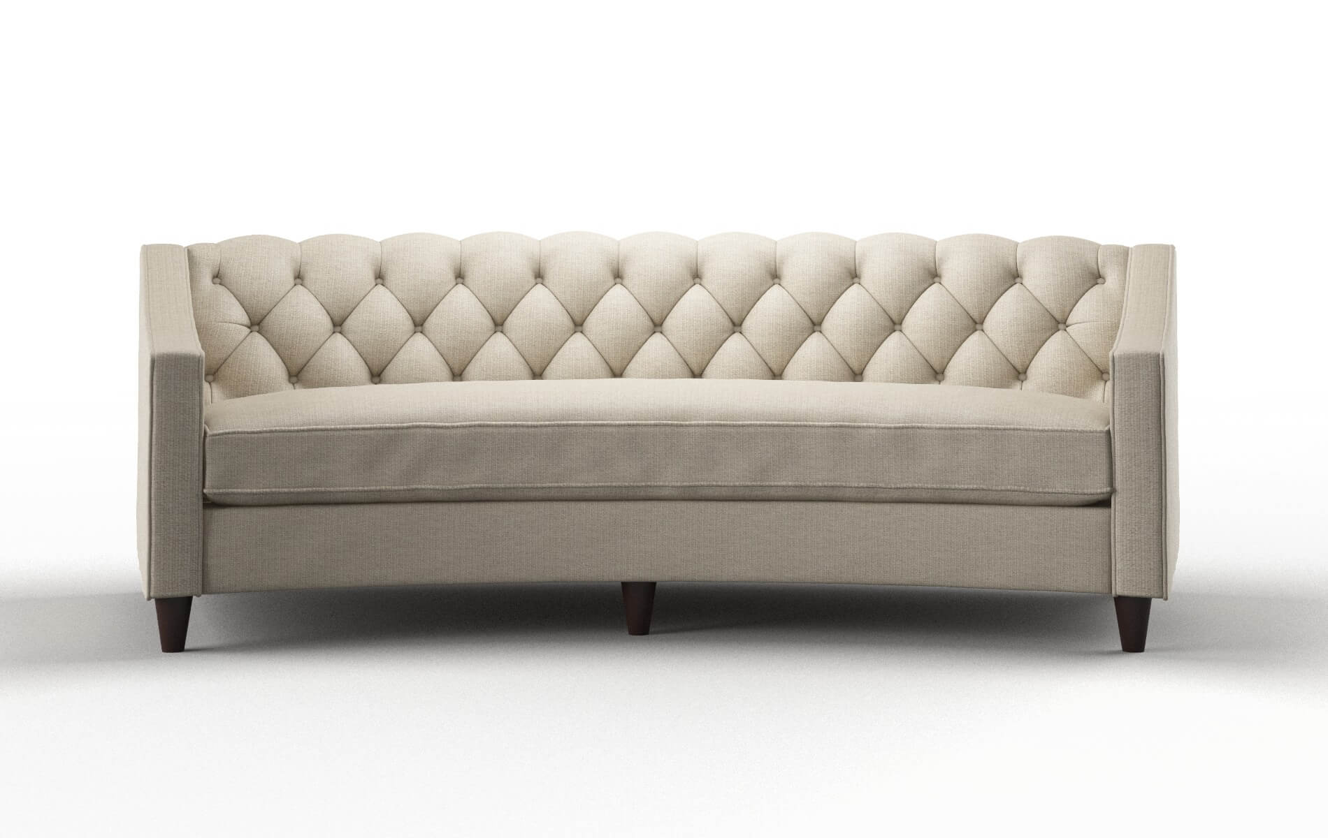 Manchester Parker Linen Sofa espresso legs 1