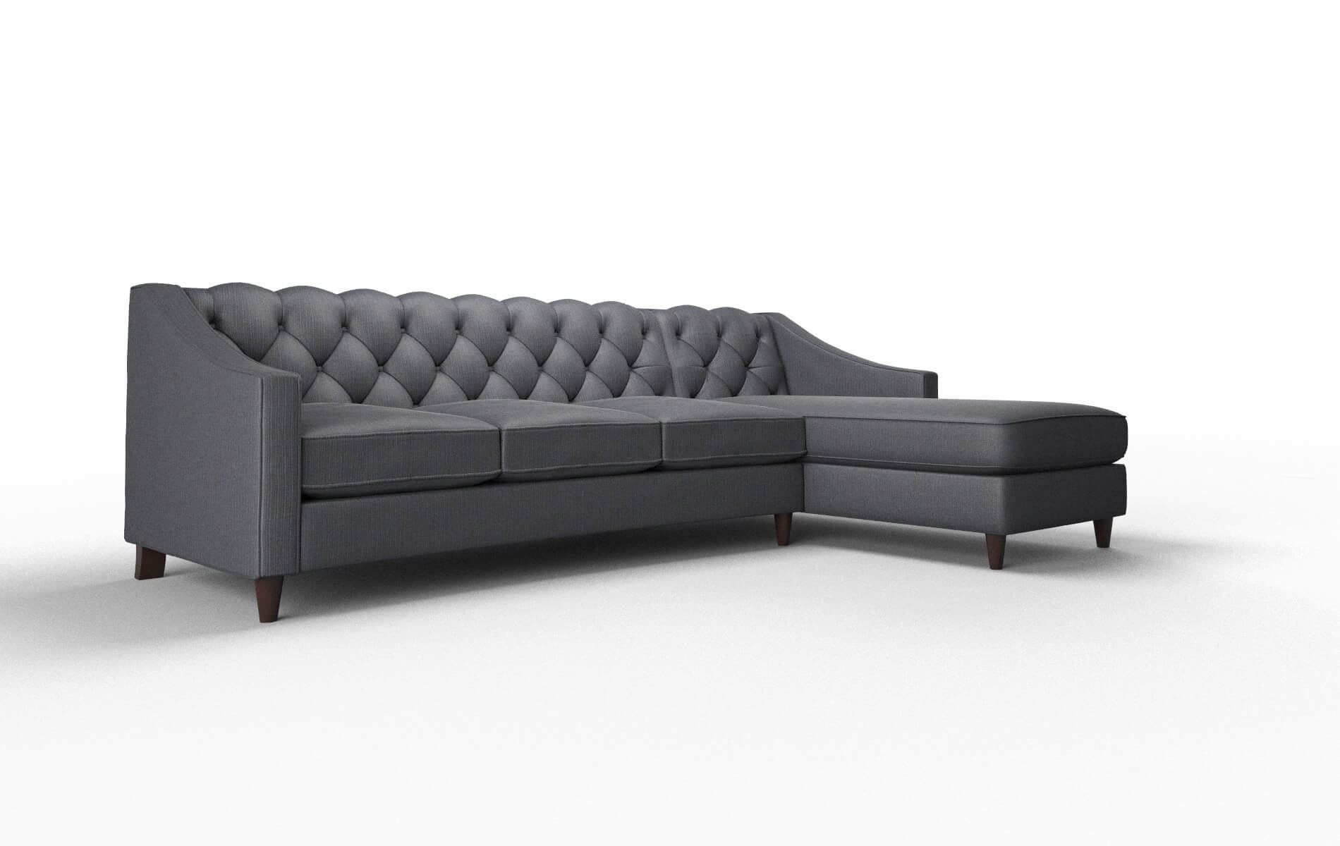 Manchester Parker Midnight Panel espresso legs 2