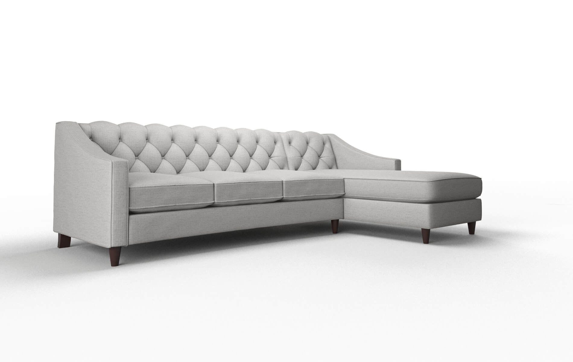 Manchester Parker Silver Panel espresso legs 2