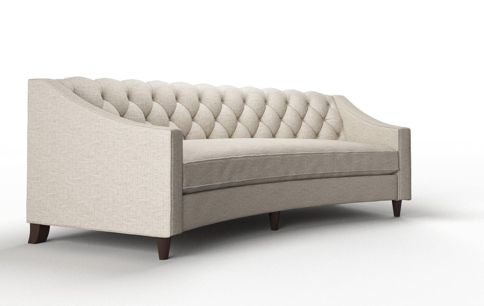 Manchester Parker Wheat Sofa espresso legs 2