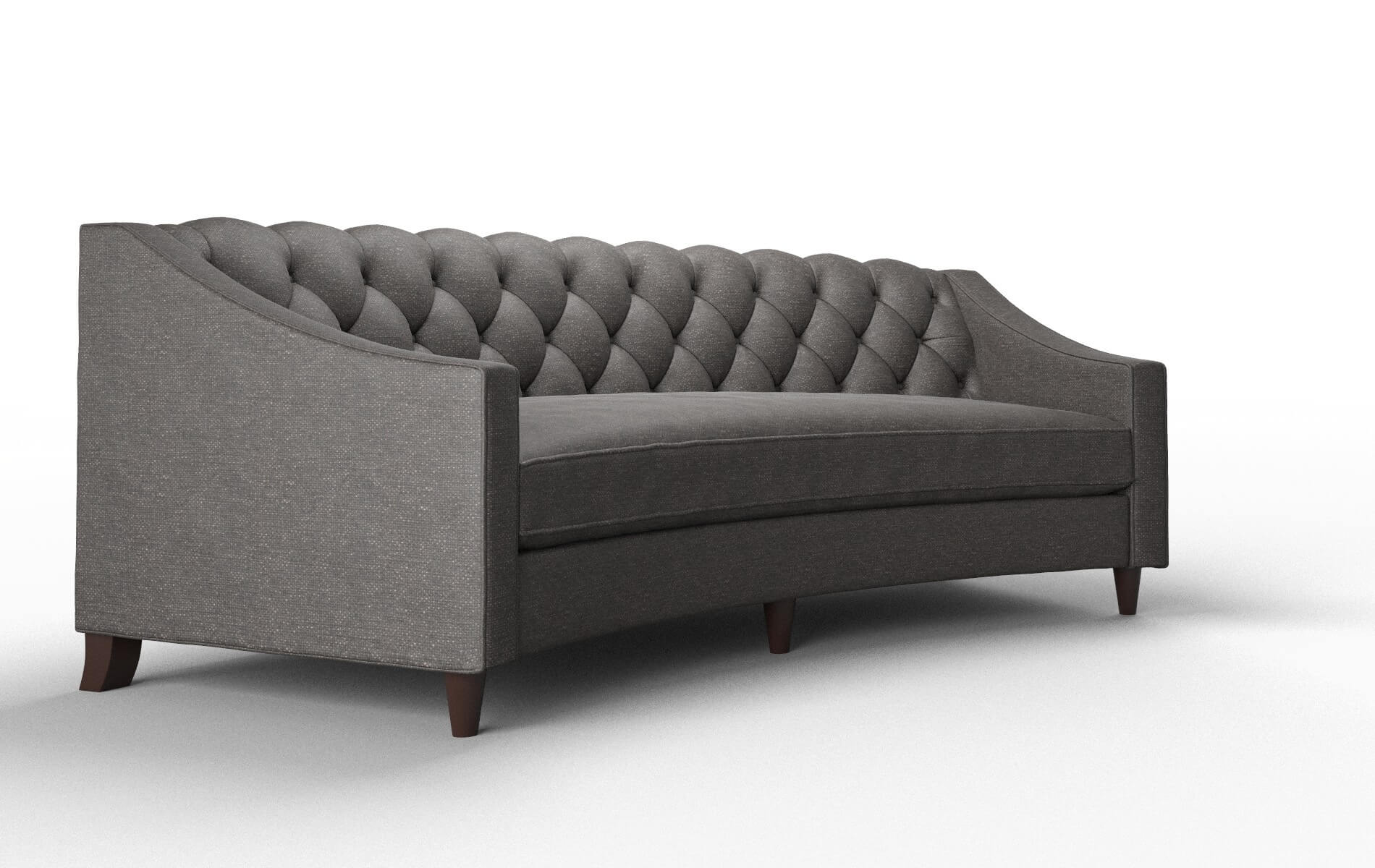 Manchester Phoenix Chocolate Sofa espresso legs 2