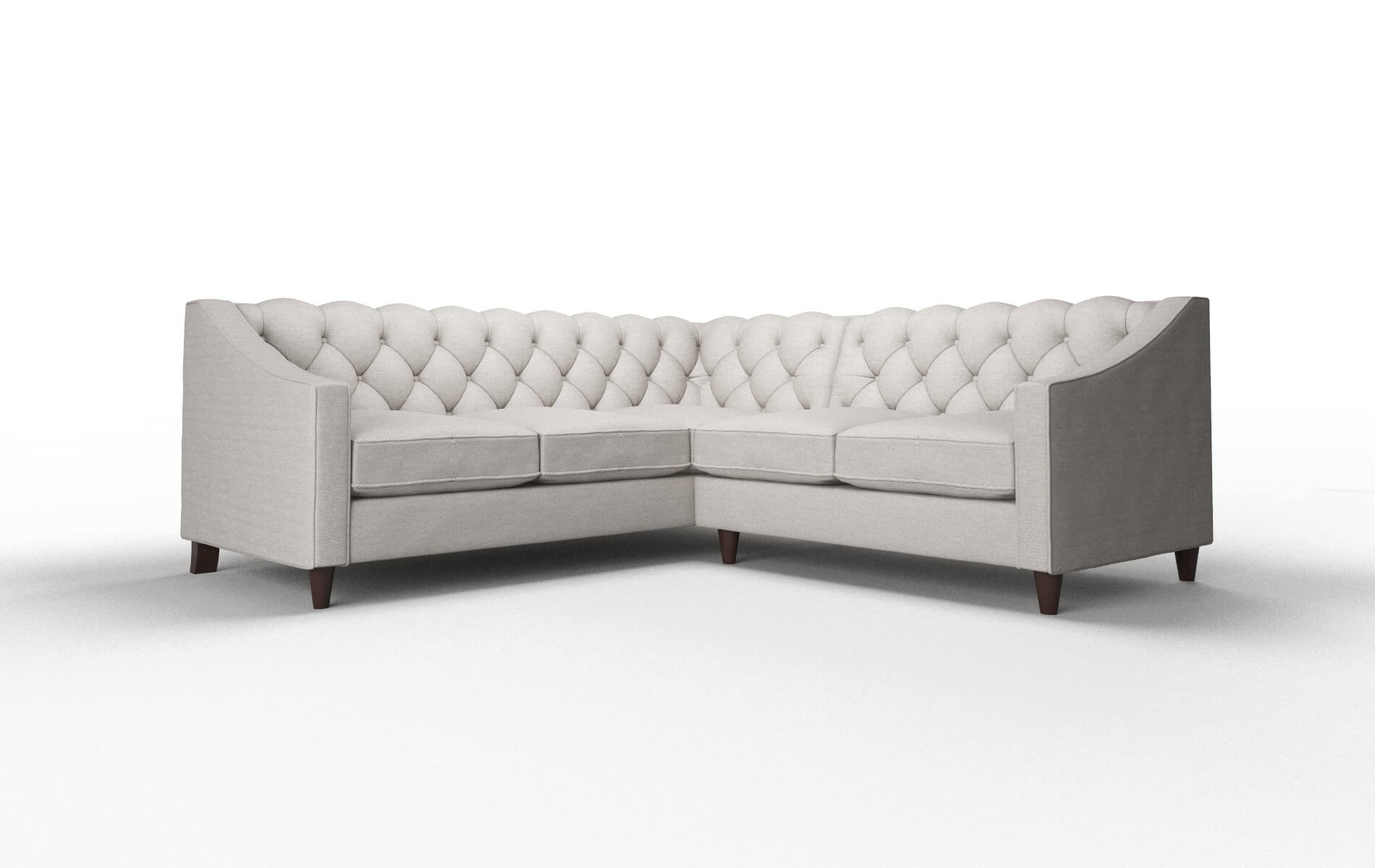 Manchester Phoenix Sterling Sectional espresso legs 1