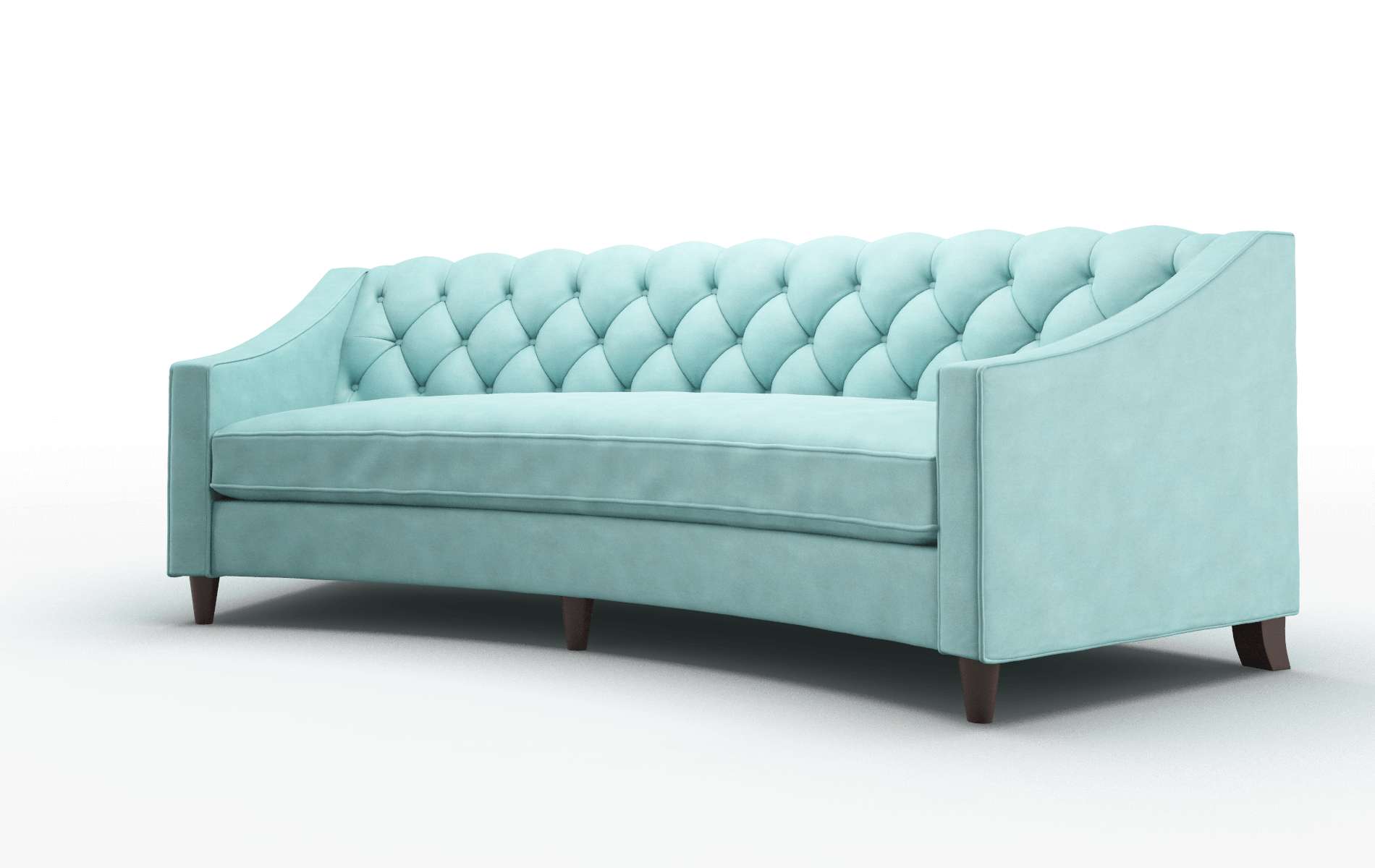 Manchester Portland Mercury Sofa espresso legs 4