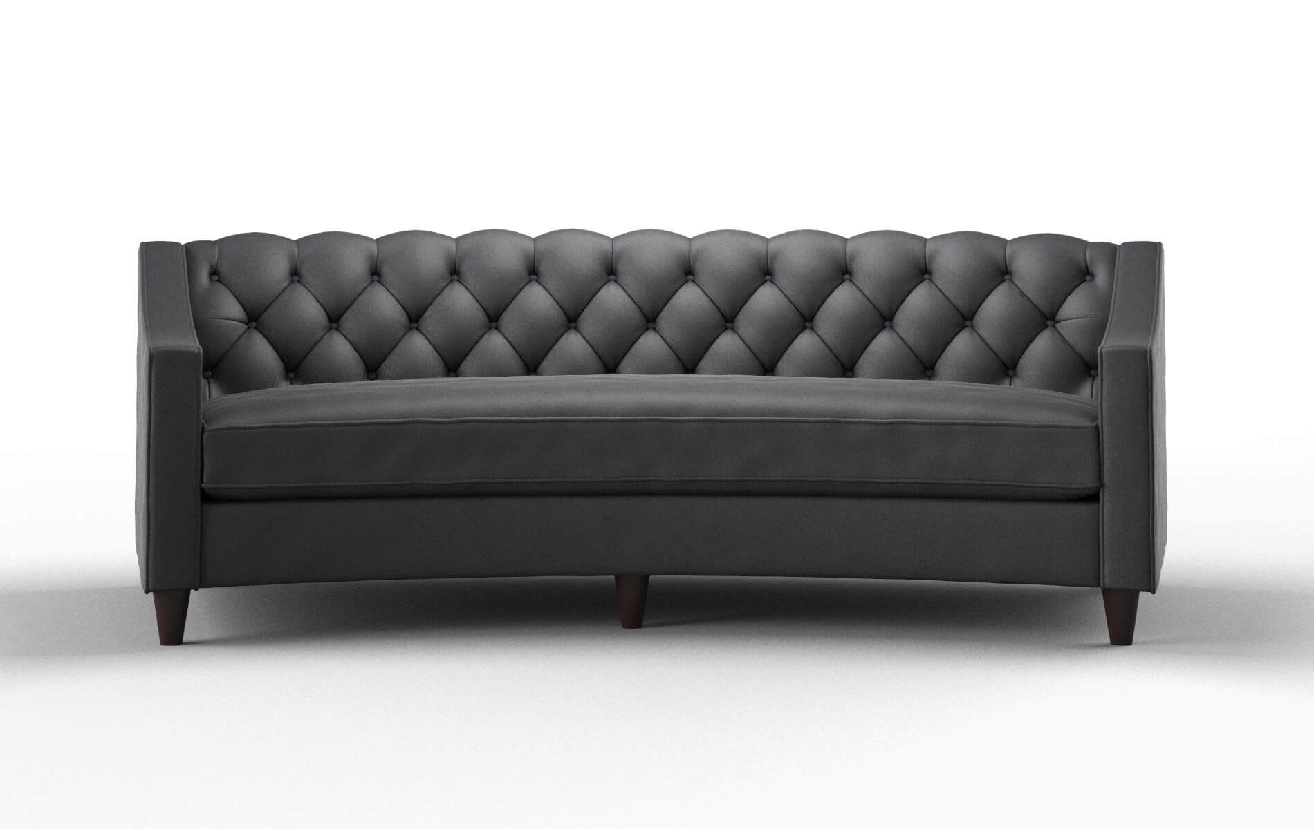 Manchester Redondo Navy Sofa espresso legs 1