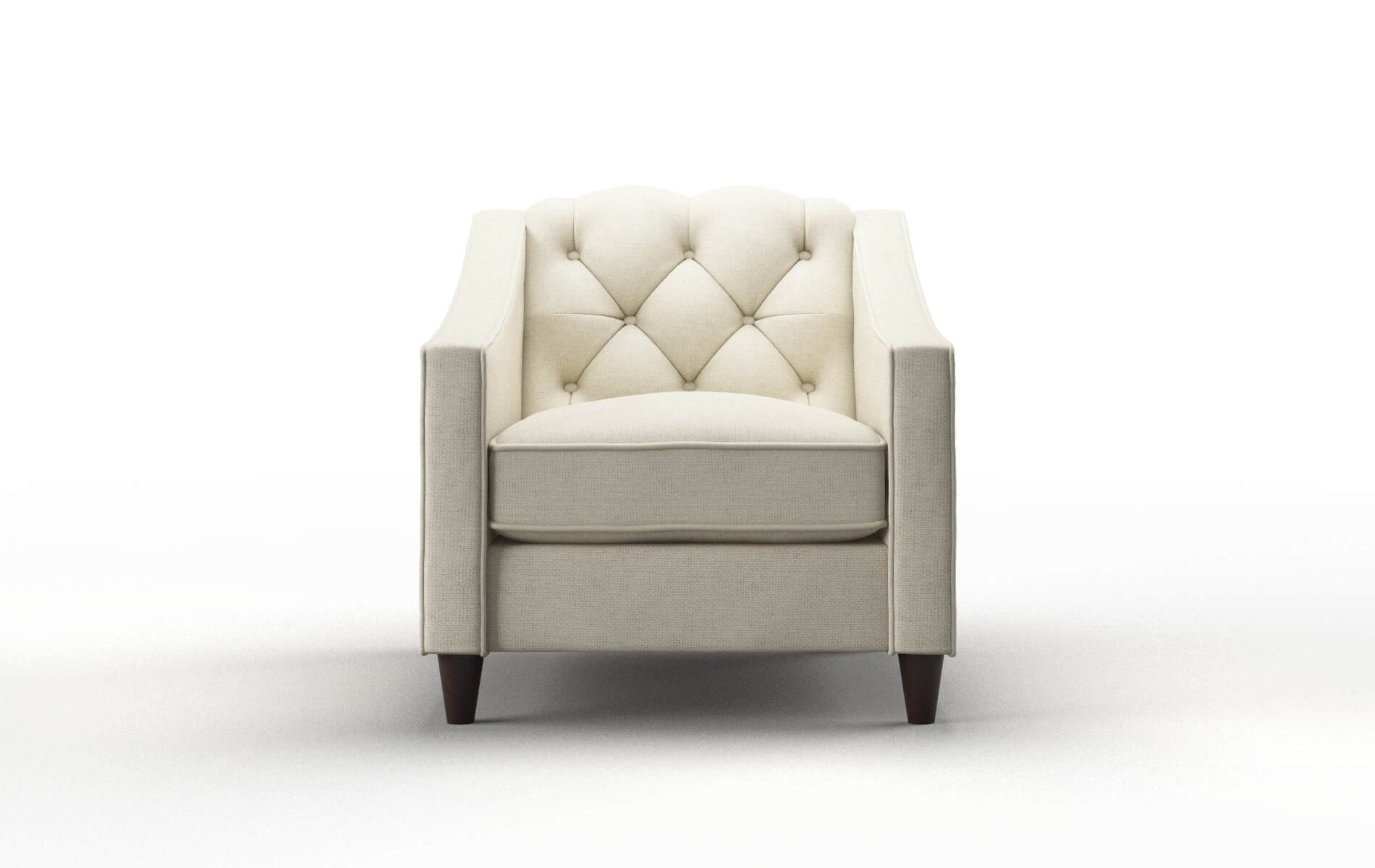 Manchester Redondo oyster Chair Espresso Legs  1