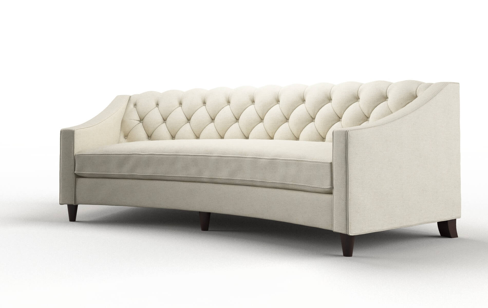 Manchester Redondo Oyster Sofa espresso legs 4