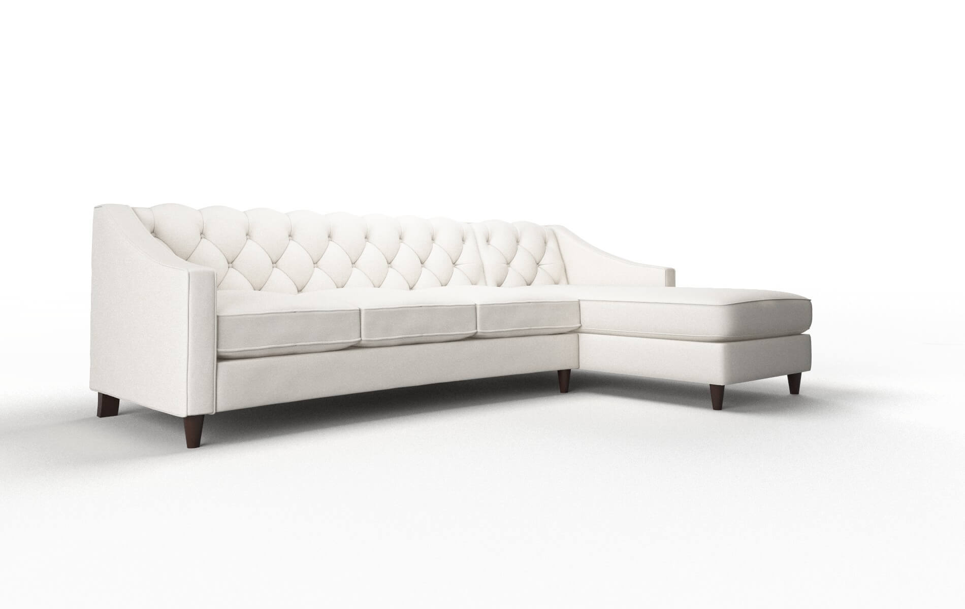 Manchester Redondo Pearl Panel espresso legs 2