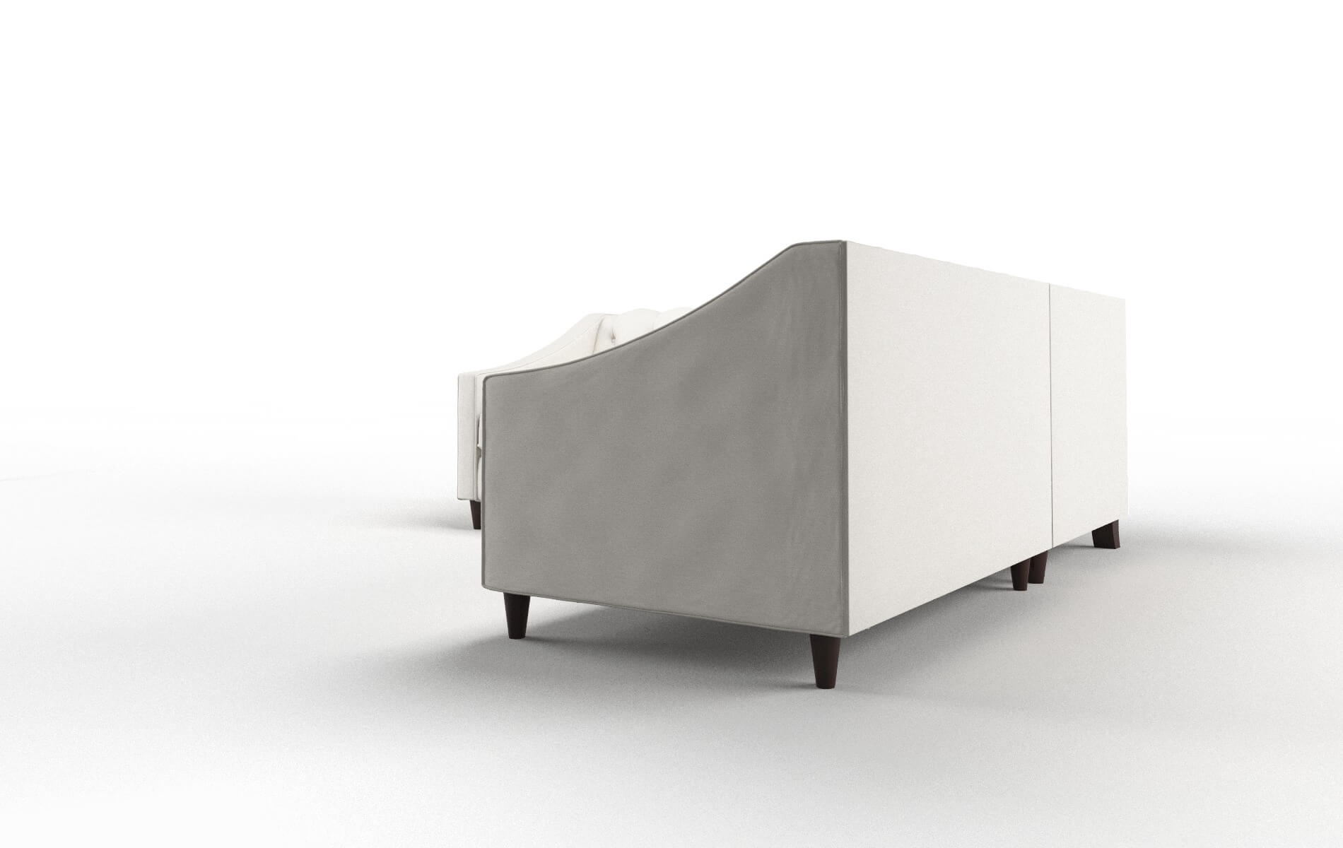 Manchester Redondo Pearl Sectional espresso legs 4