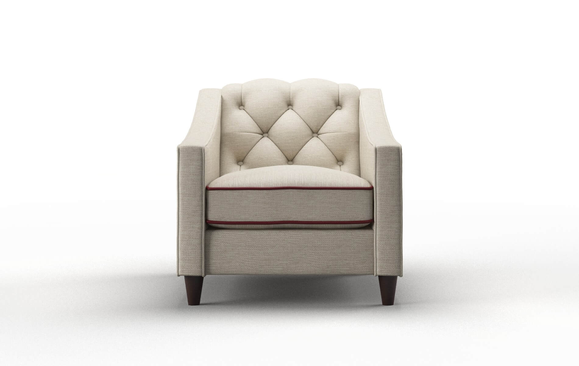 Manchester Rocket dove Chair Espresso Legs  1