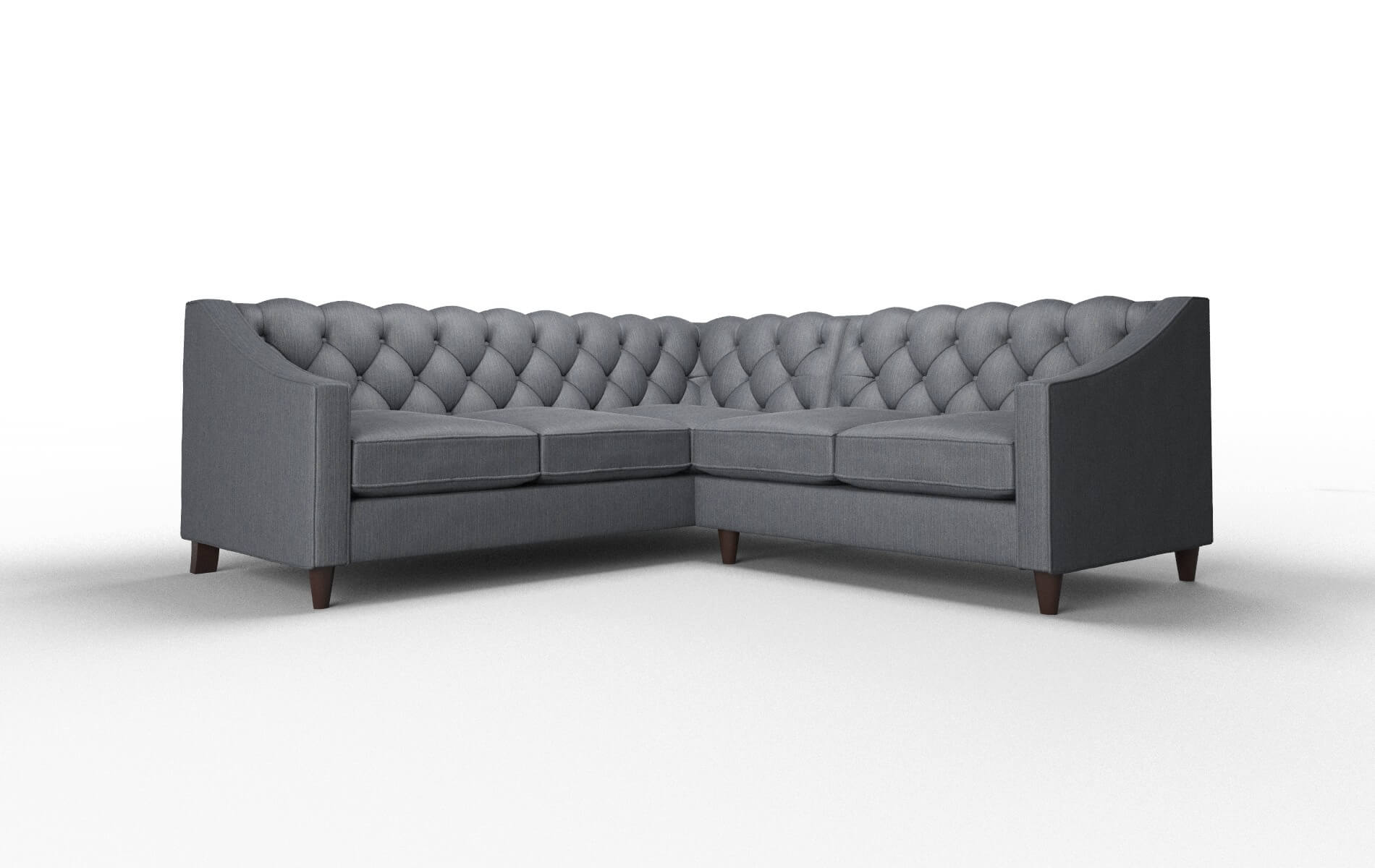 Manchester Rocket eclipse Sectional Espresso Legs  1