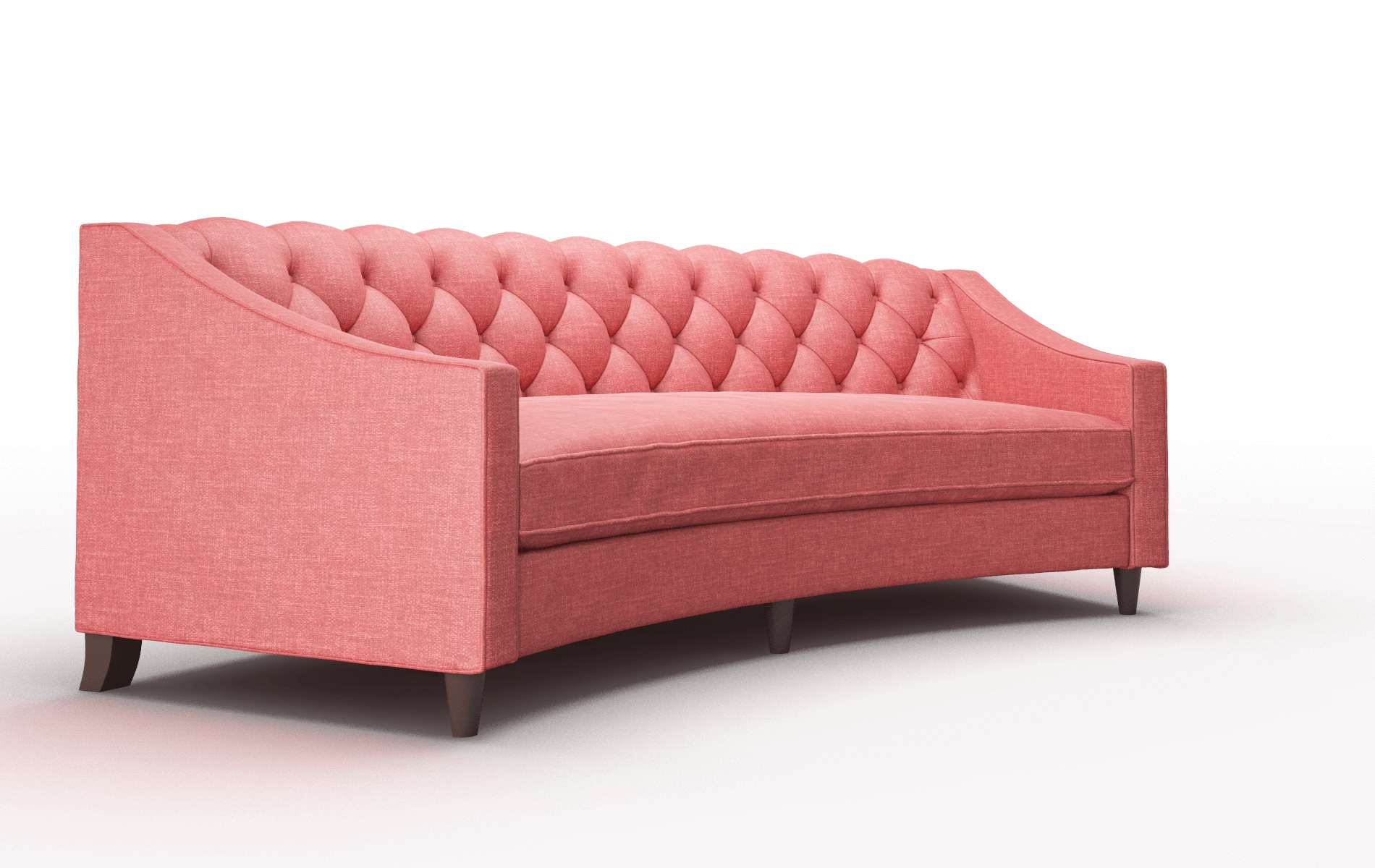 Manchester Royale Berry Sofa espresso legs 2