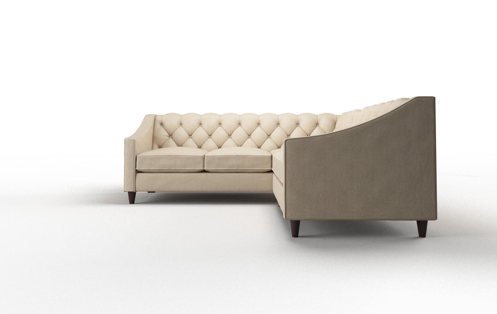 Manchester Royale Mondo Sectional espresso legs 5
