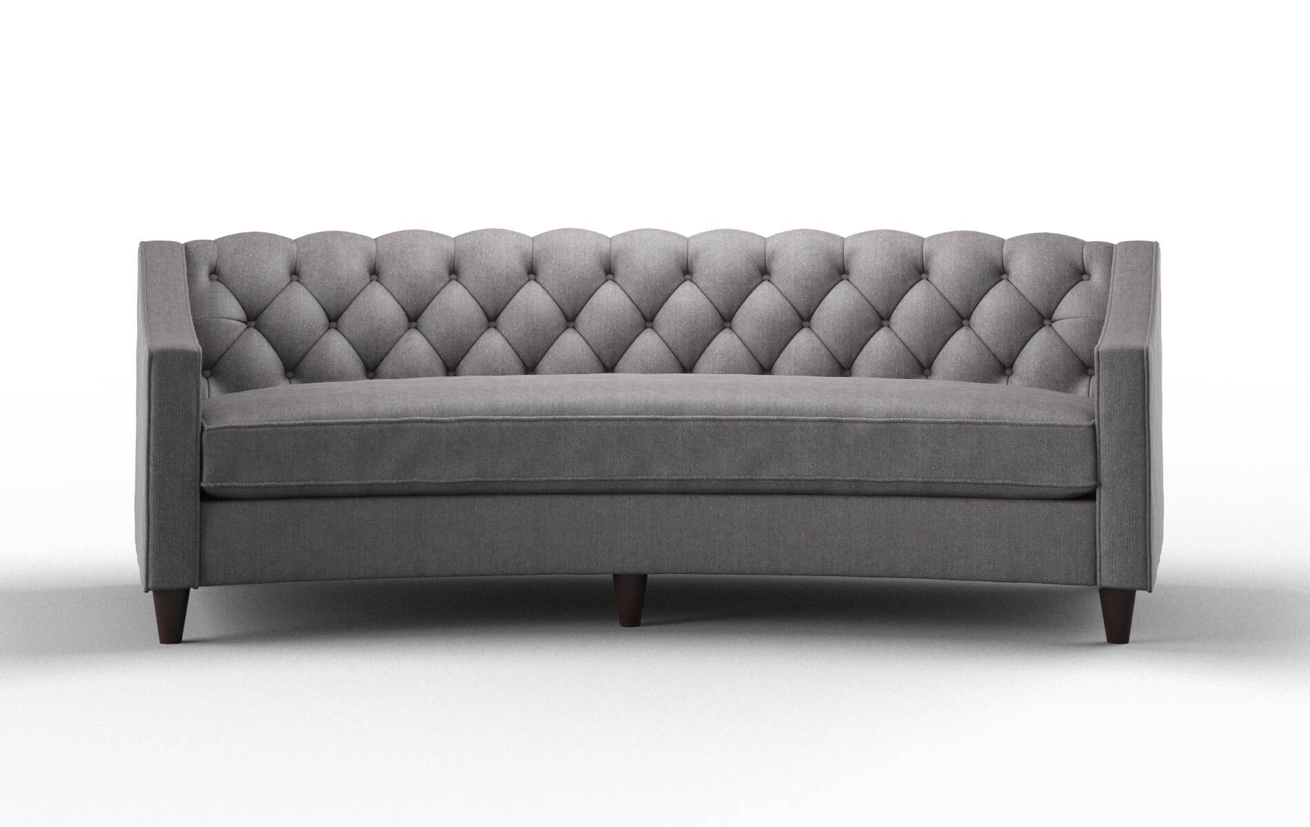 Manchester Sasha Granite Sofa espresso legs 1