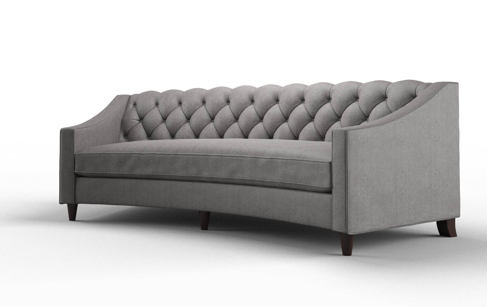 Manchester Sasha Granite Sofa espresso legs 4