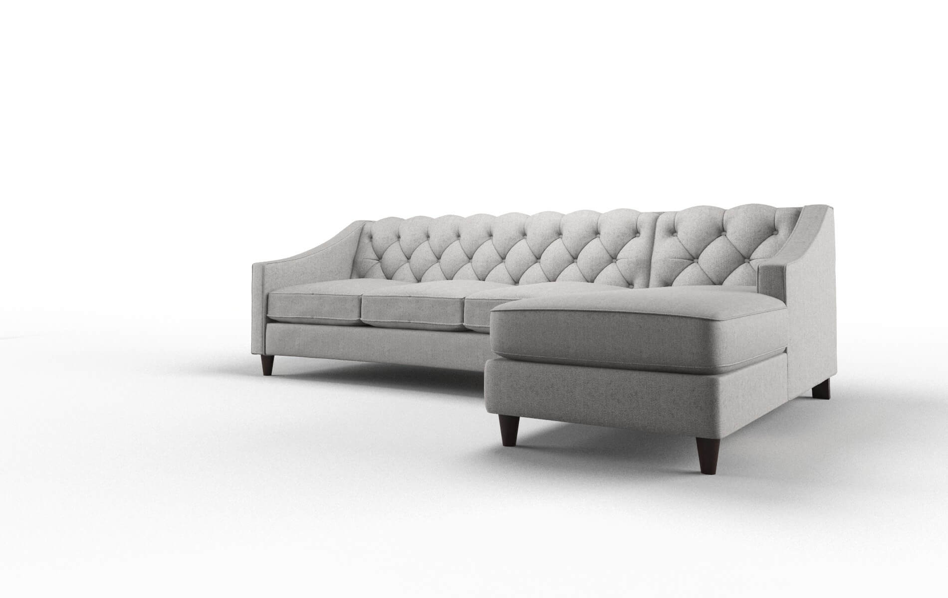 Manchester Sasha Silver Panel espresso legs 4