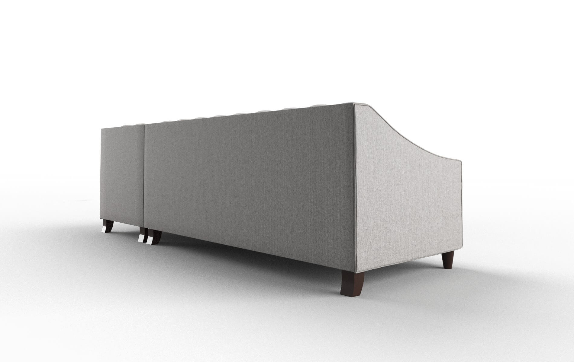 Manchester Sasha Silver Panel espresso legs 5