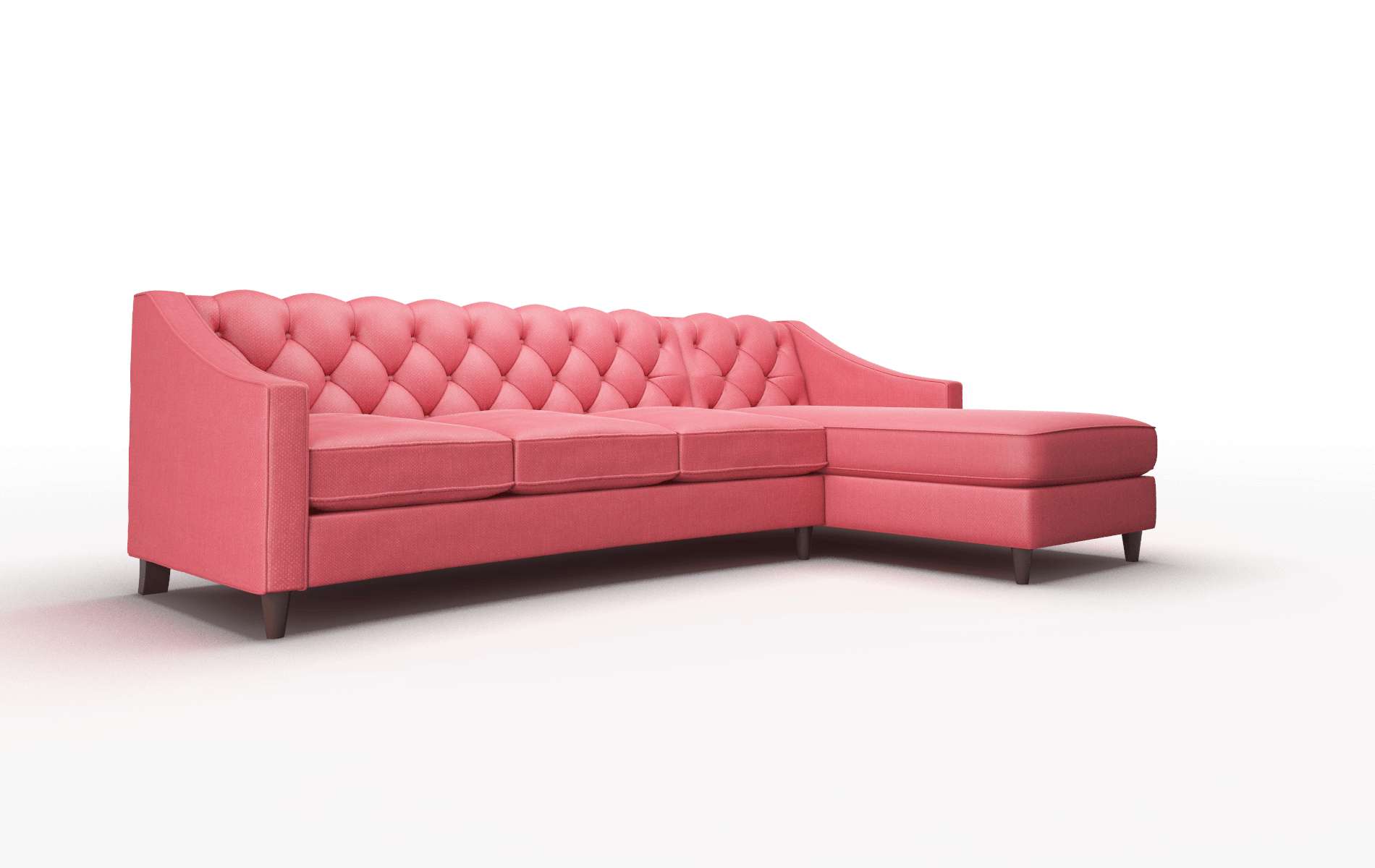 Manchester Sorrento Berry Panel espresso legs 2