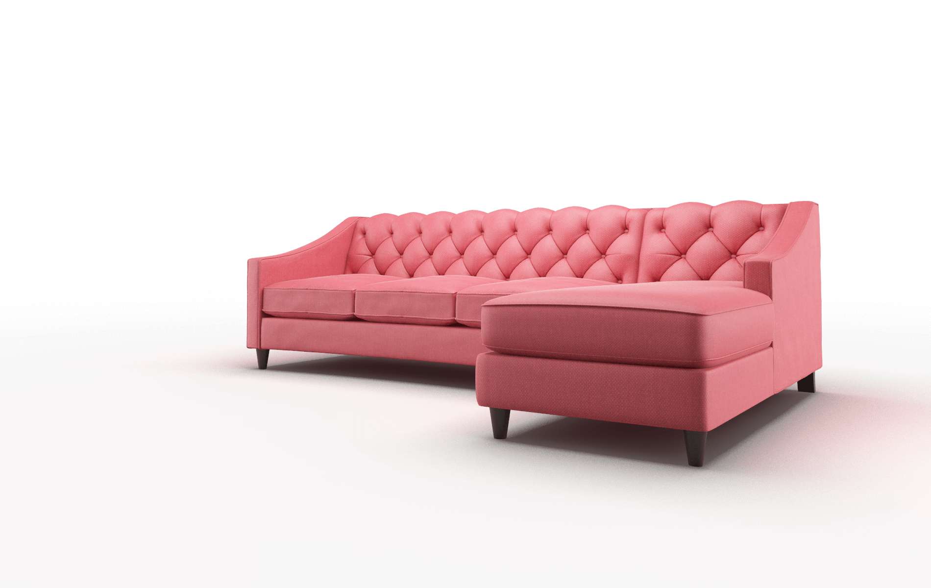 Manchester Sorrento Berry Panel espresso legs 4