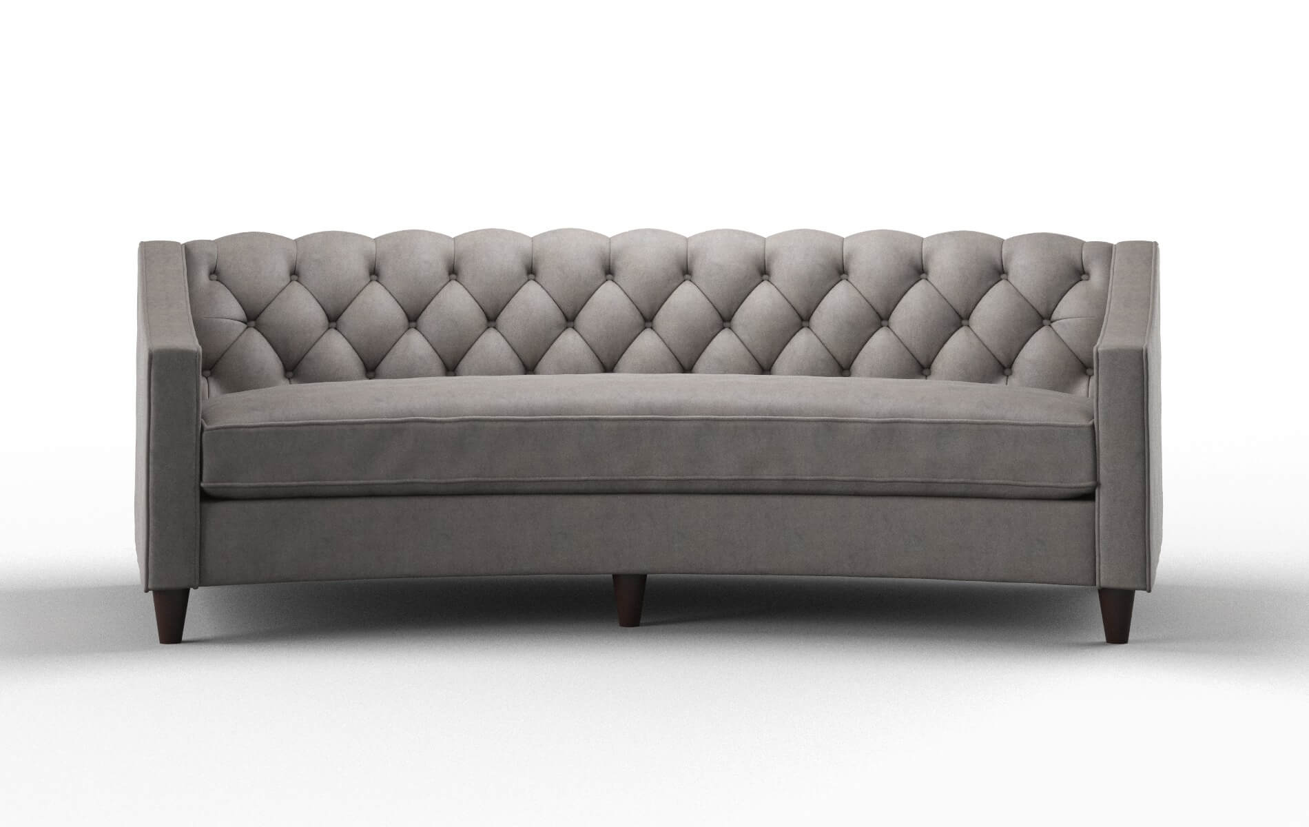 Manchester Suave Slate Sofa Espresso Legs 1