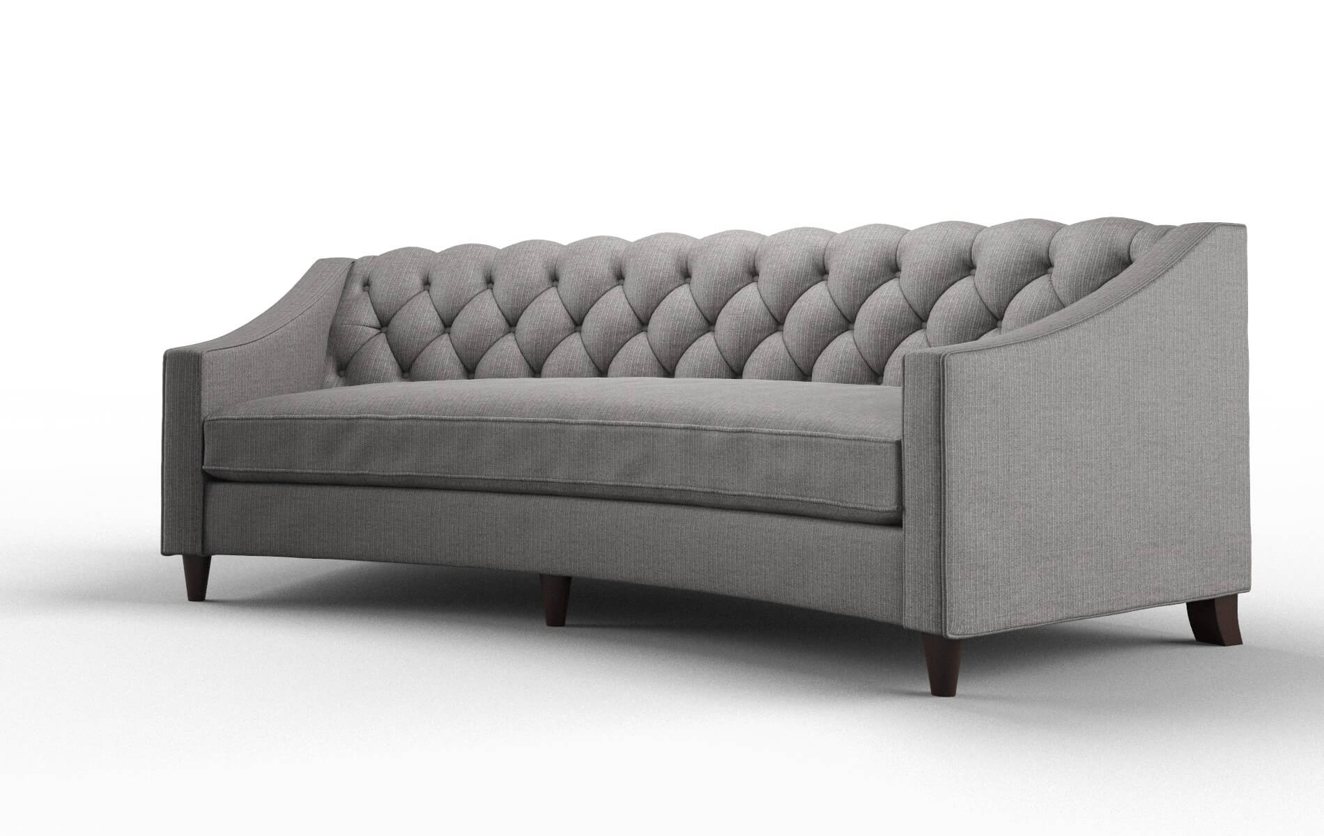 Manchester Terrain Oatmeal Sofa espresso legs 4