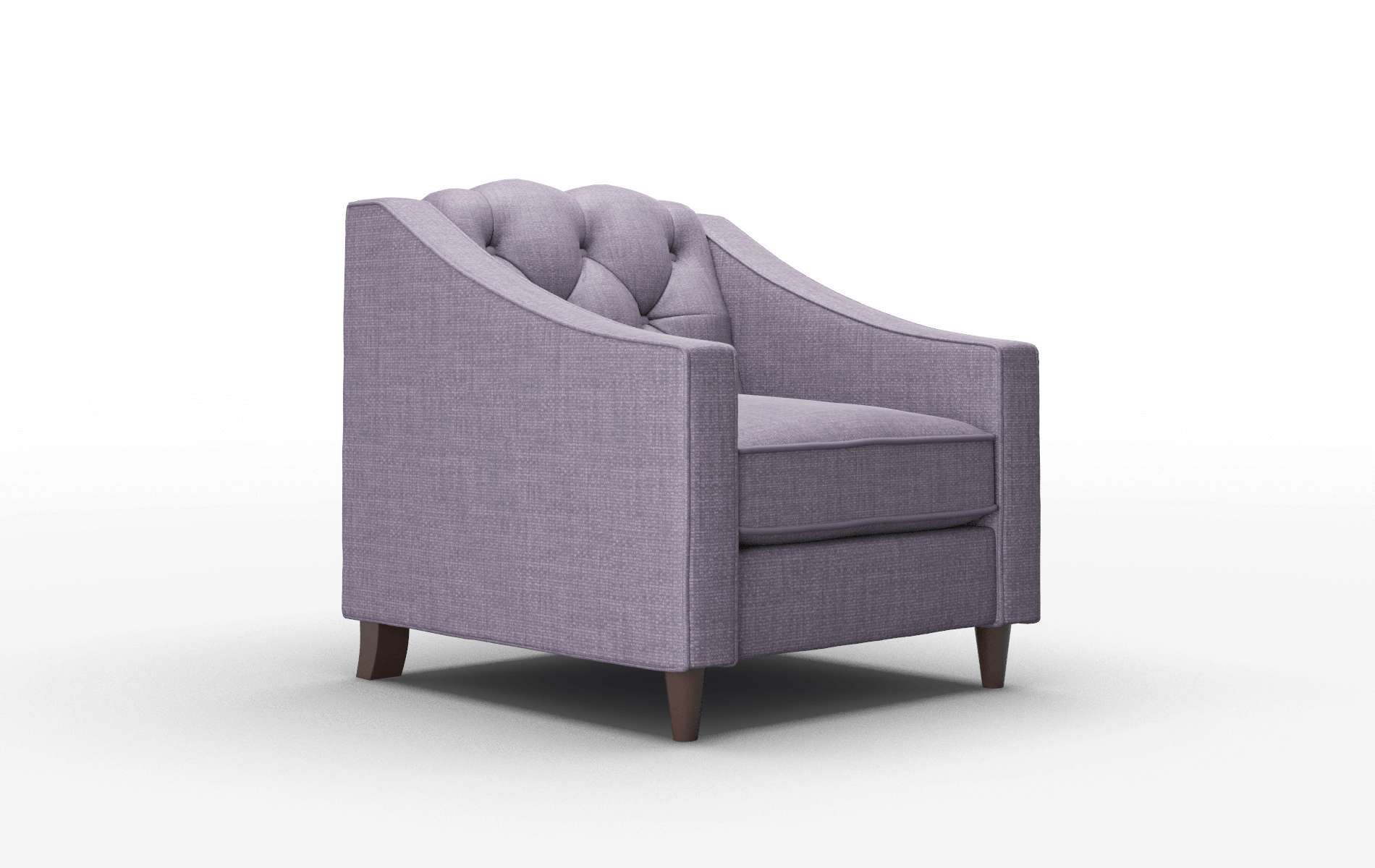 Manchester Tess Blackberry Chair espresso legs 2