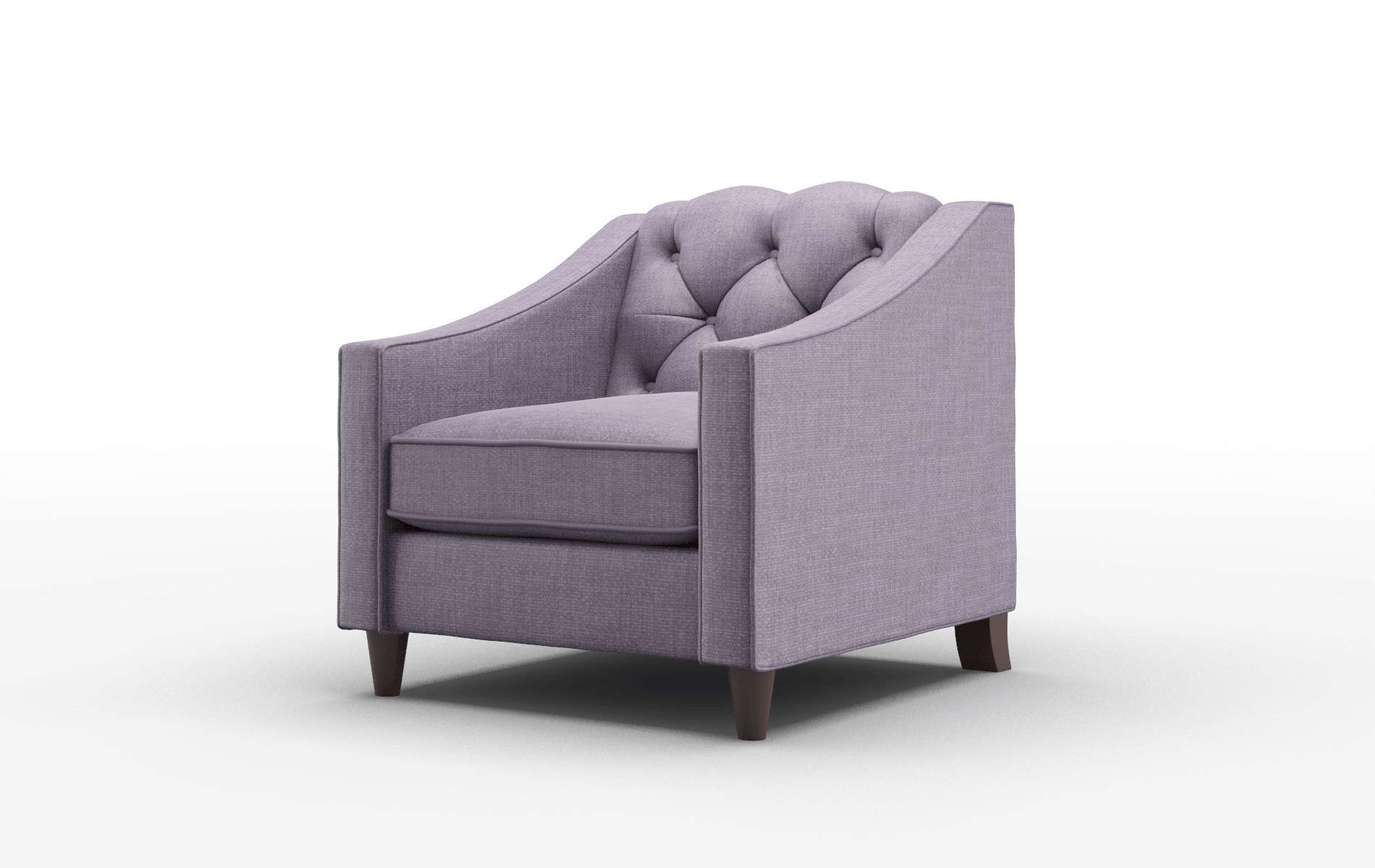 Manchester Tess Blackberry Chair espresso legs 4