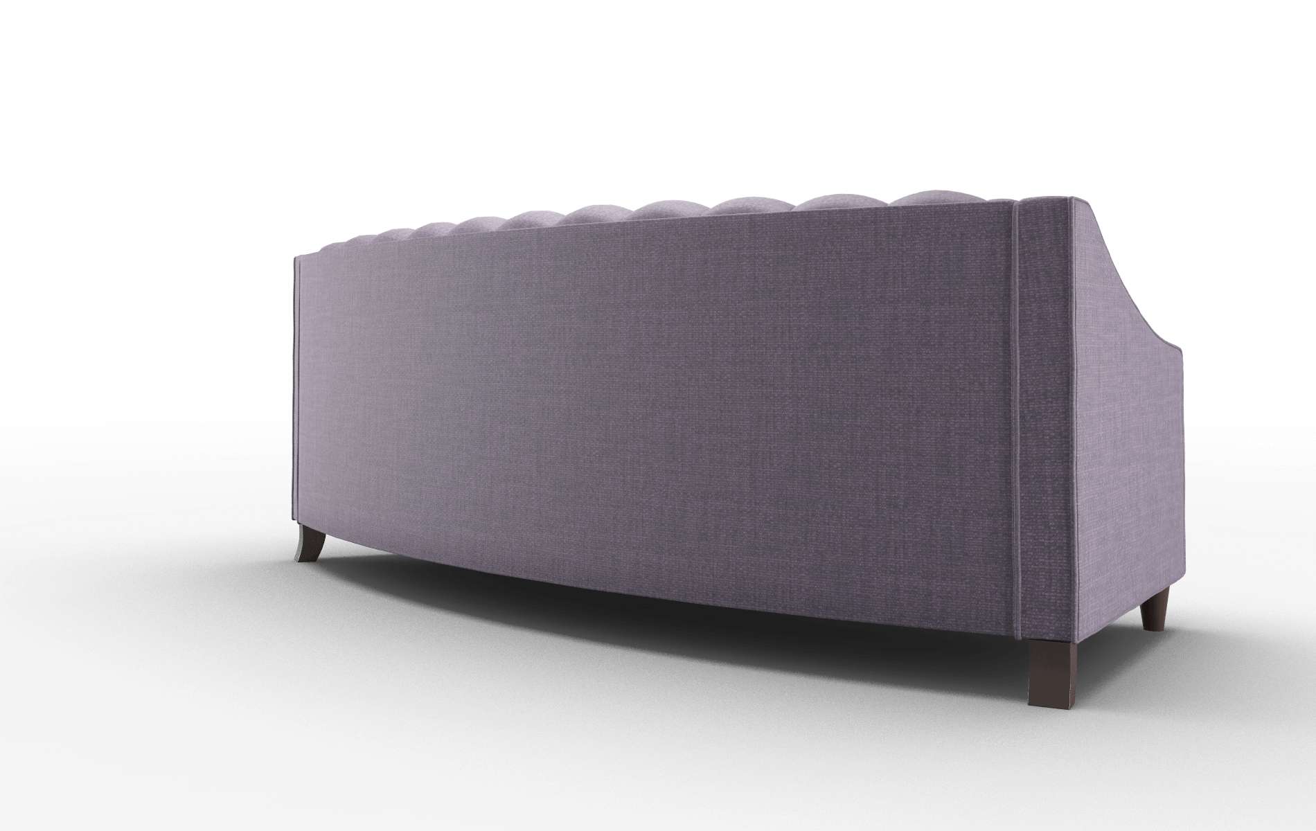 Manchester Tess Blackberry Sofa espresso legs 5