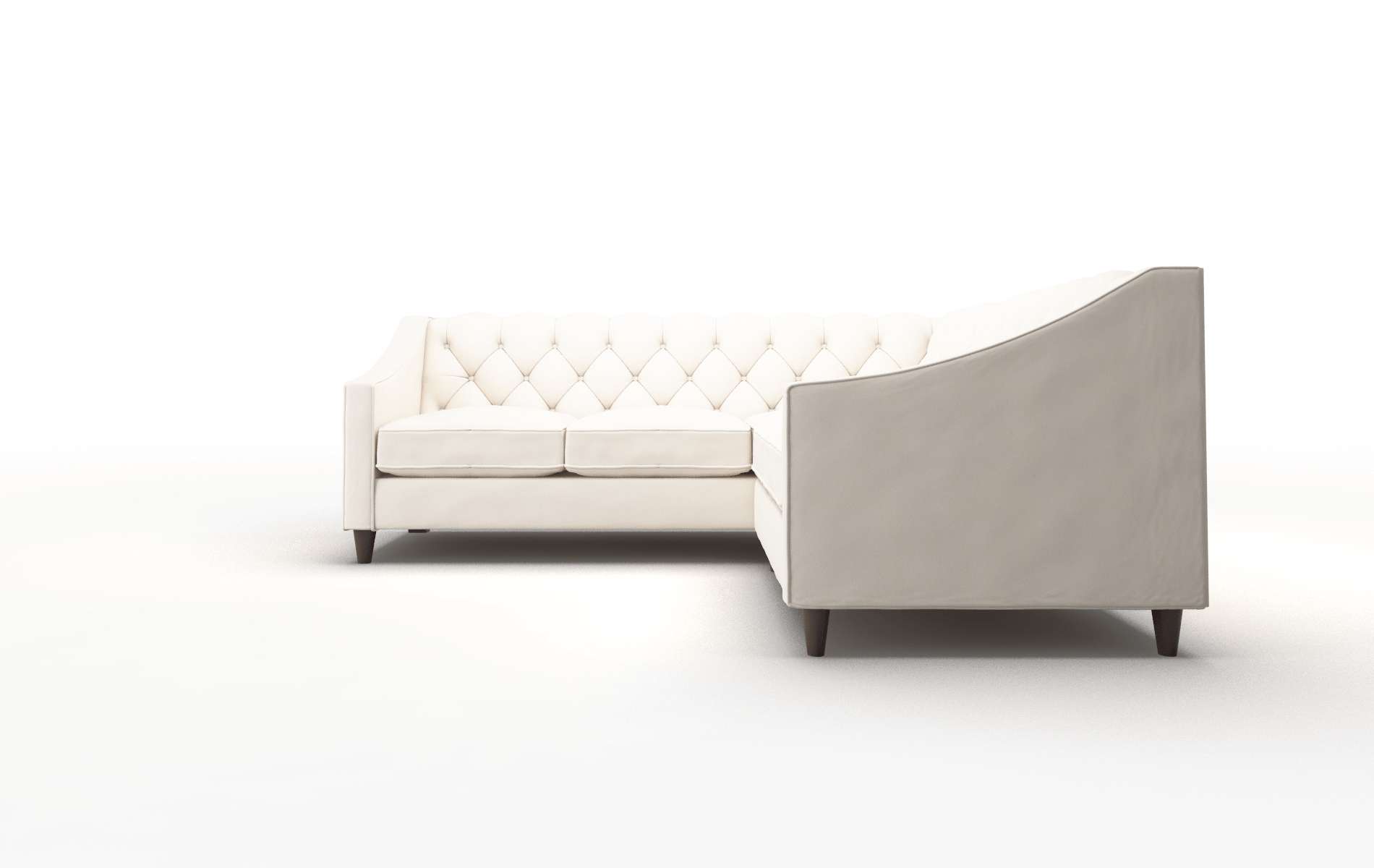 Manchester Urban_d Snow Sectional espresso legs 5