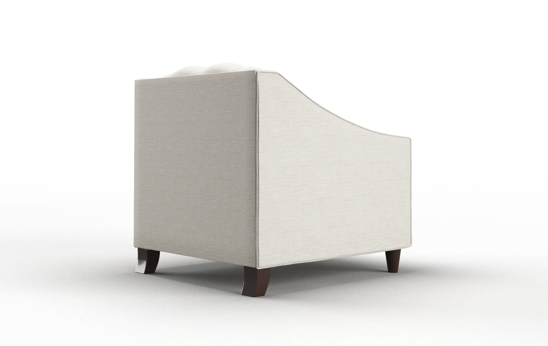 Manchester Venus Cream Chair espresso legs 5