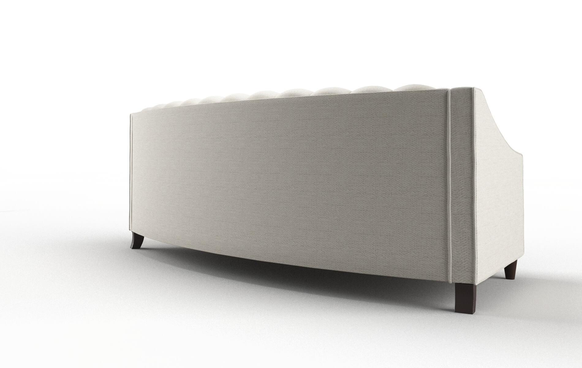 Manchester Venus Cream Sofa espresso legs 5