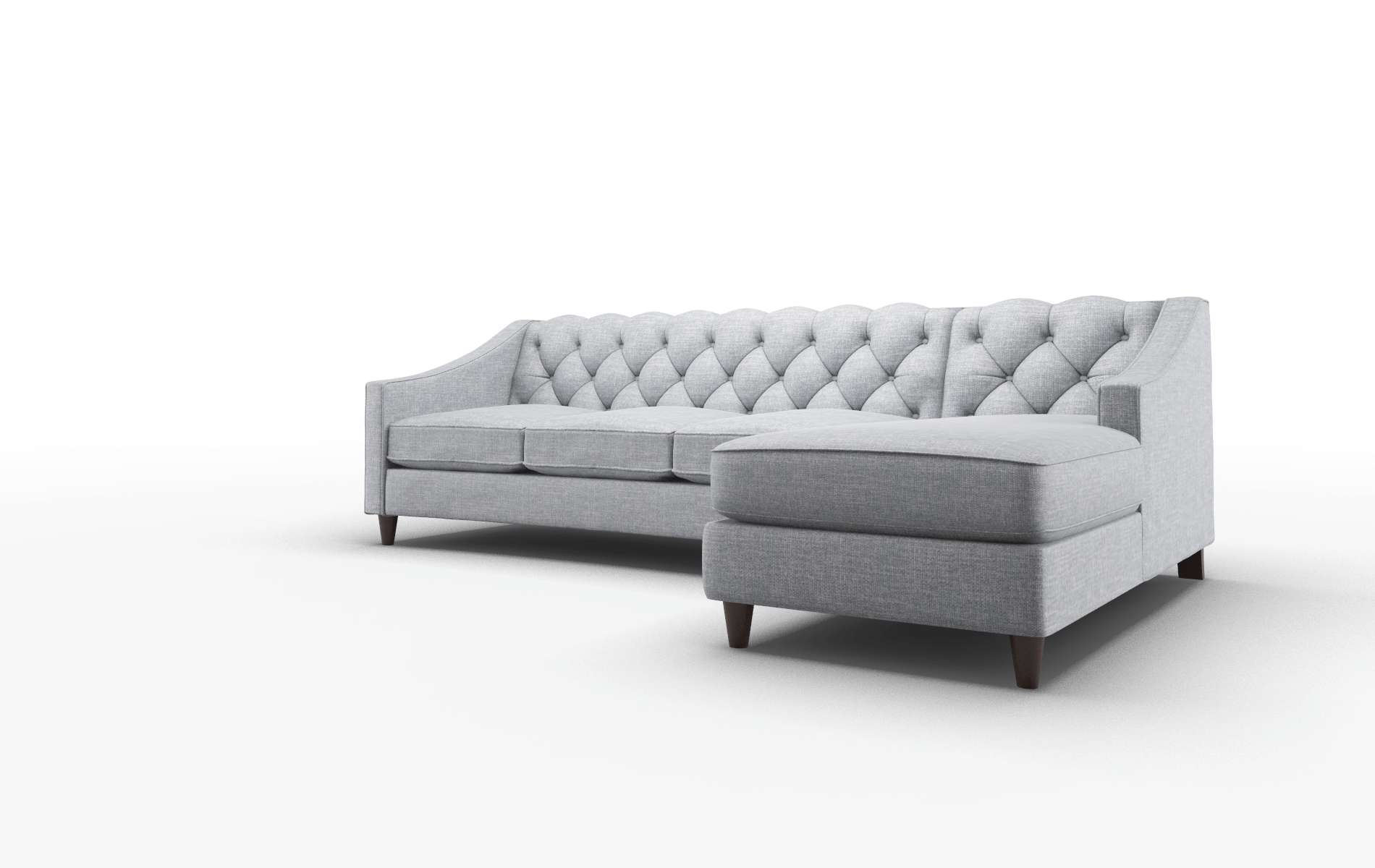 Manchester Venus Mist Panel espresso legs 4