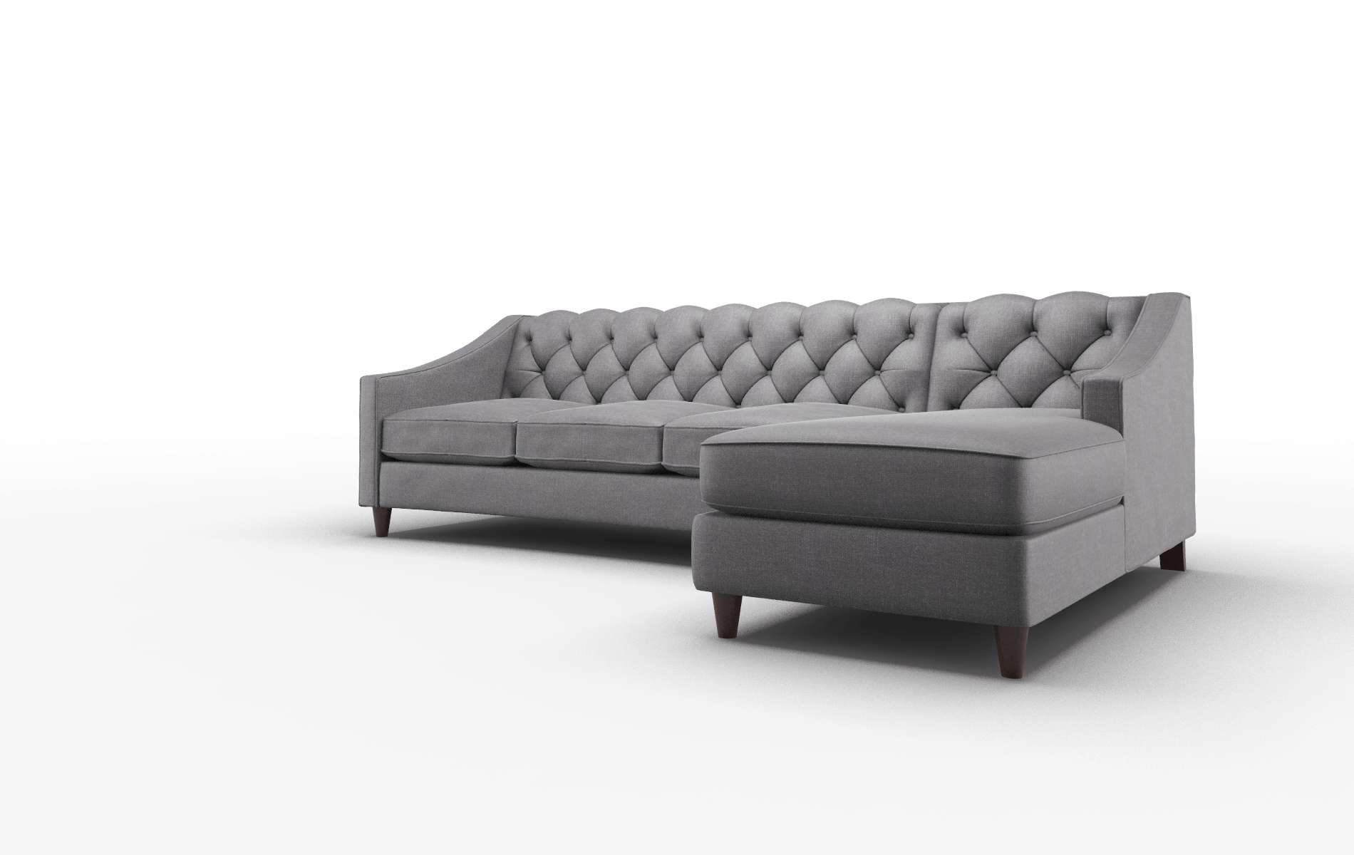 Manchester Venus Onyx Panel espresso legs 4