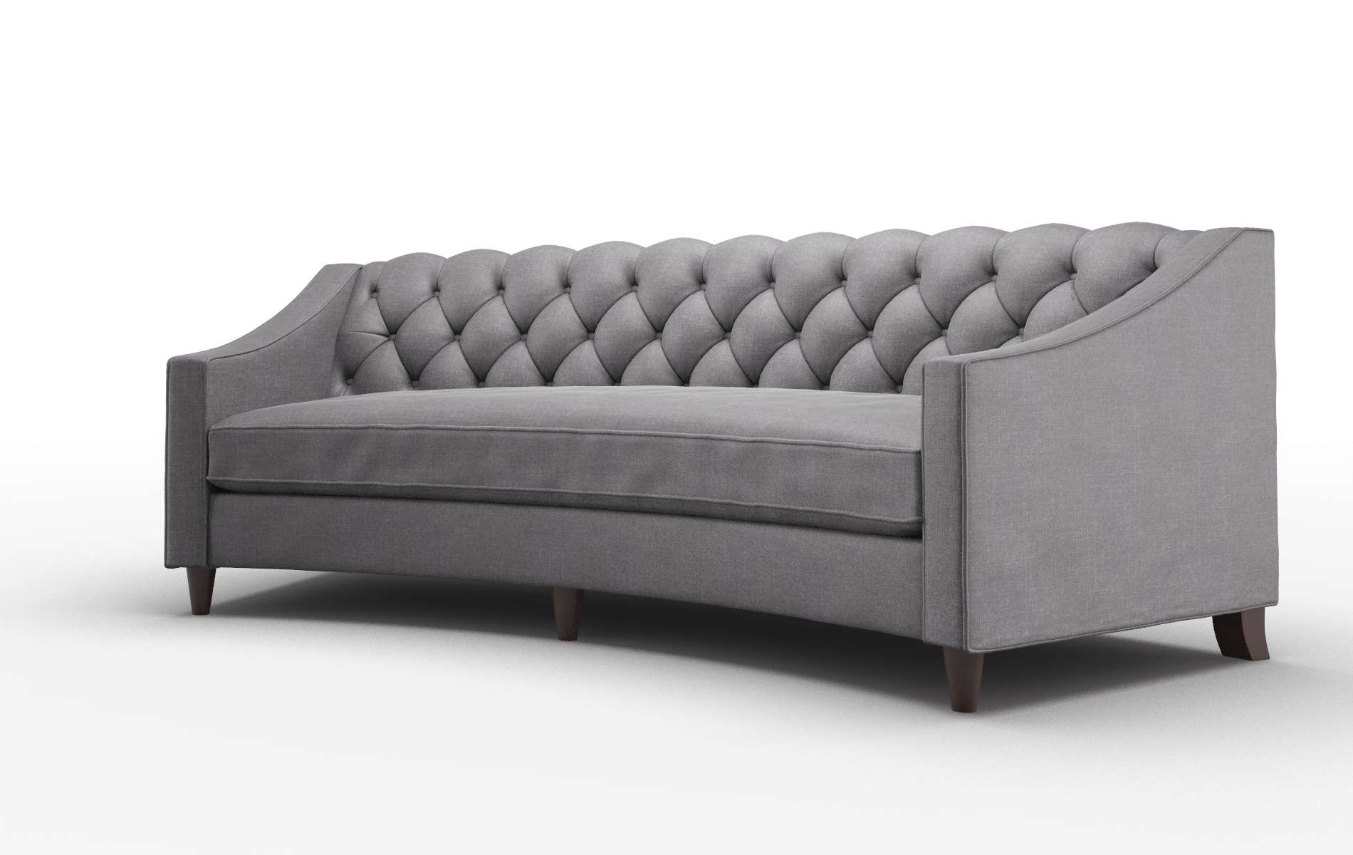 Manchester Venus Onyx Sofa espresso legs 4