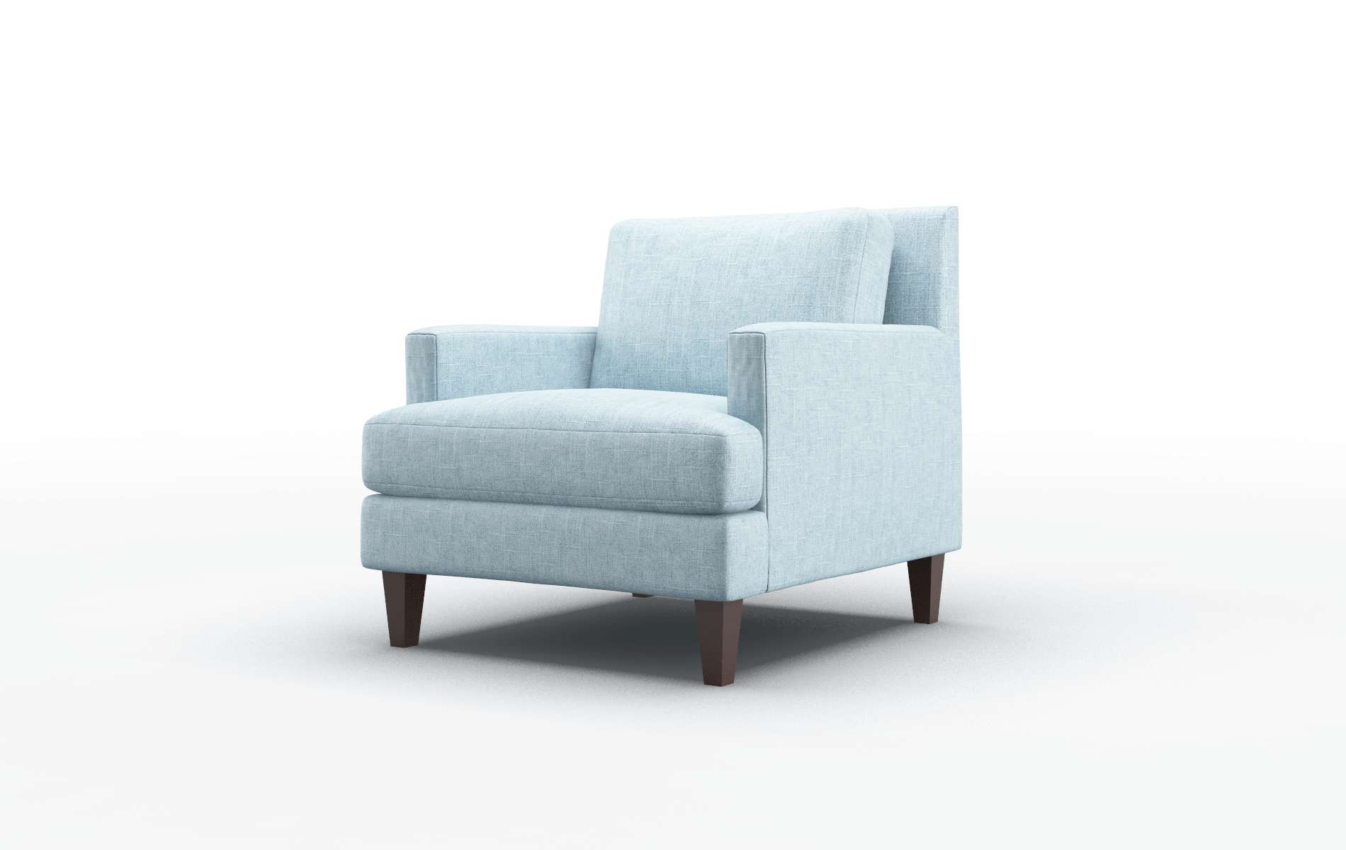 Marseille Atlas Turquoise Chair espresso legs 4