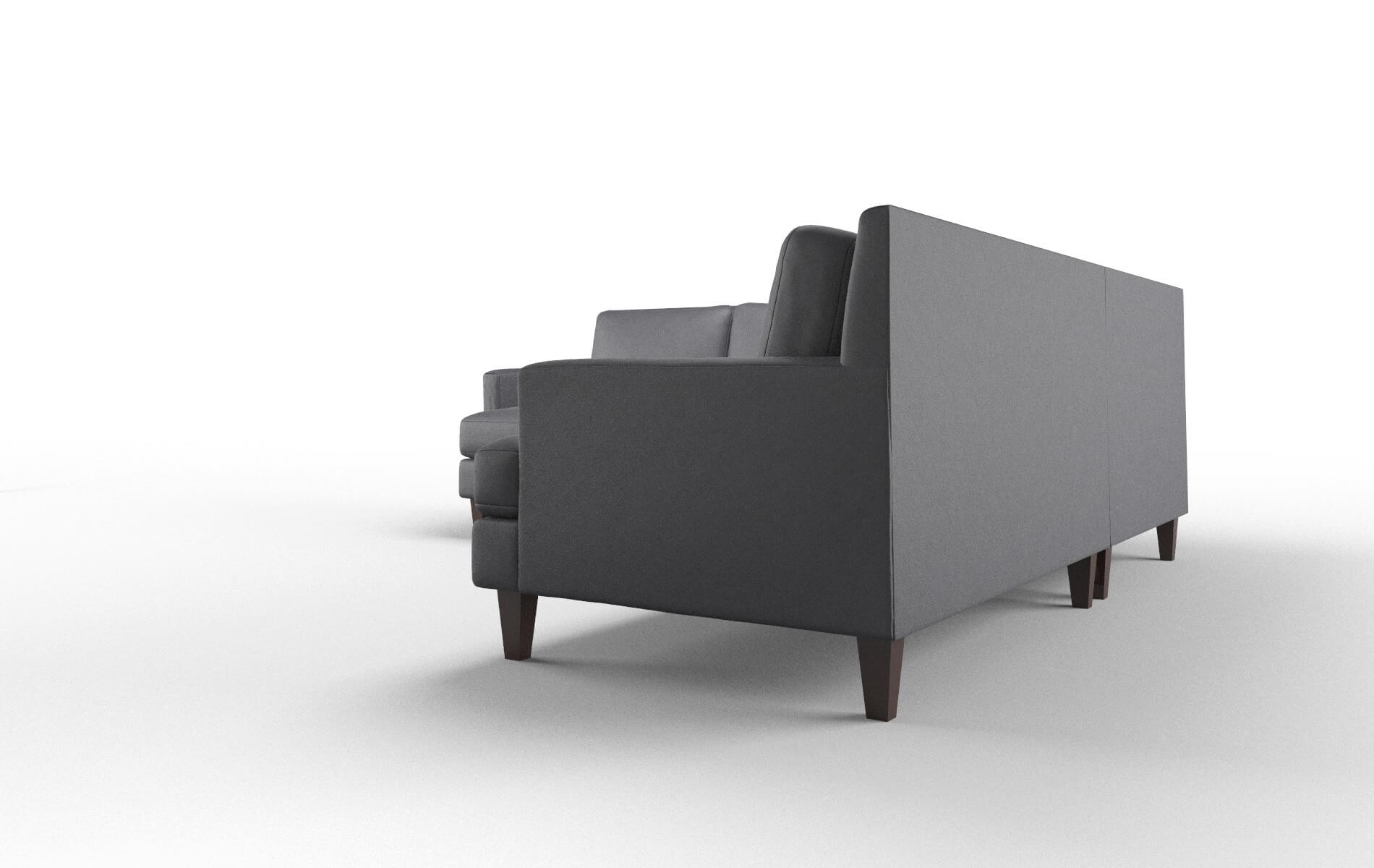 Marseille Atlas_plz Navy Sectional espresso legs 4