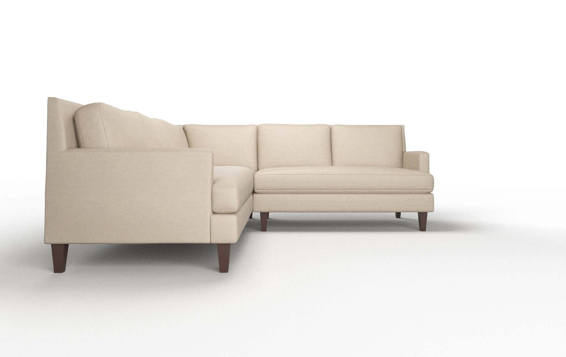 Marseille Avenger Driftwood Sectional espresso legs 2