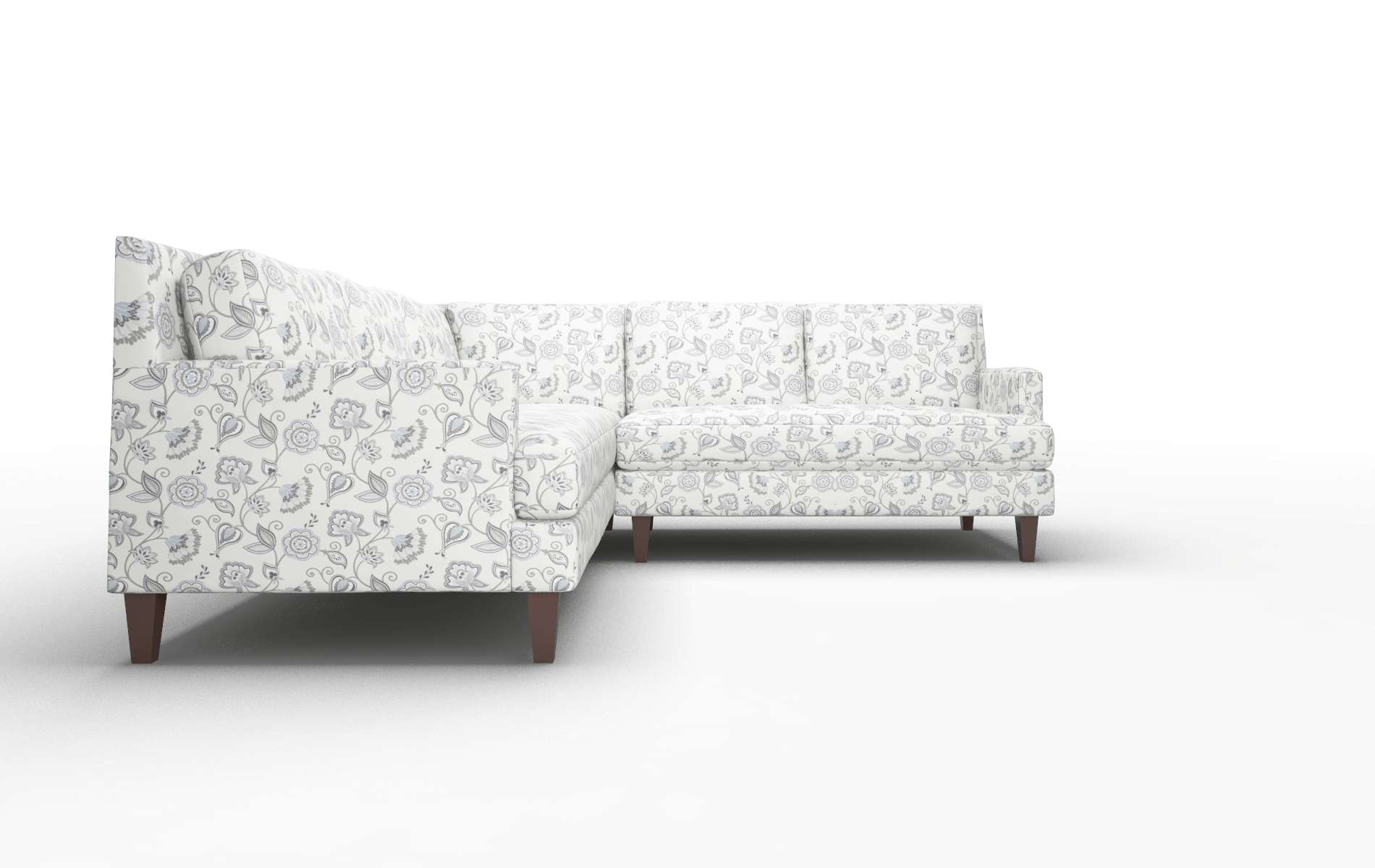 Marseille Avignon Sky Sectional espresso legs 2